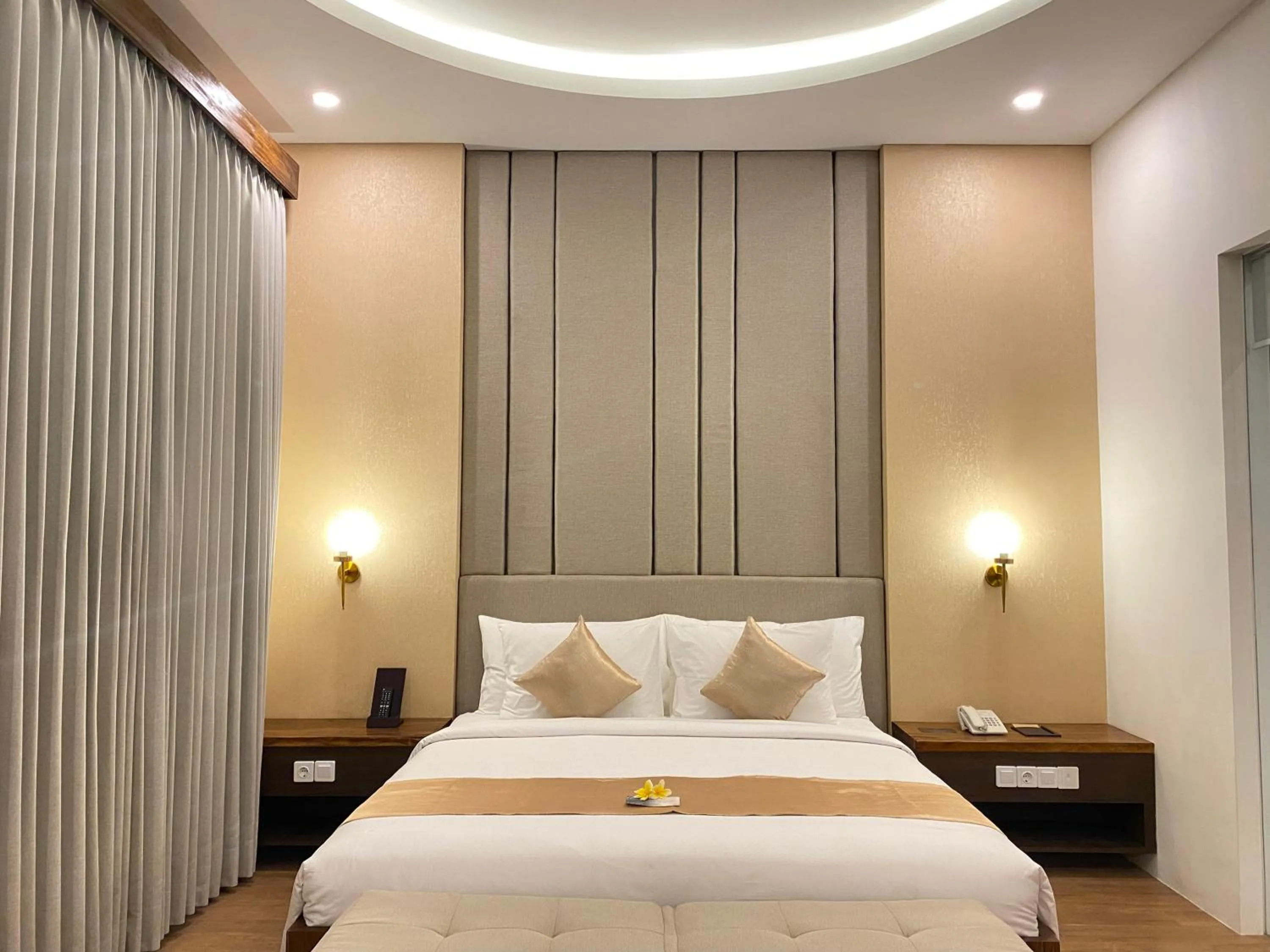 Bed in The Prime Canggu Bali by Kanaya Hospitality