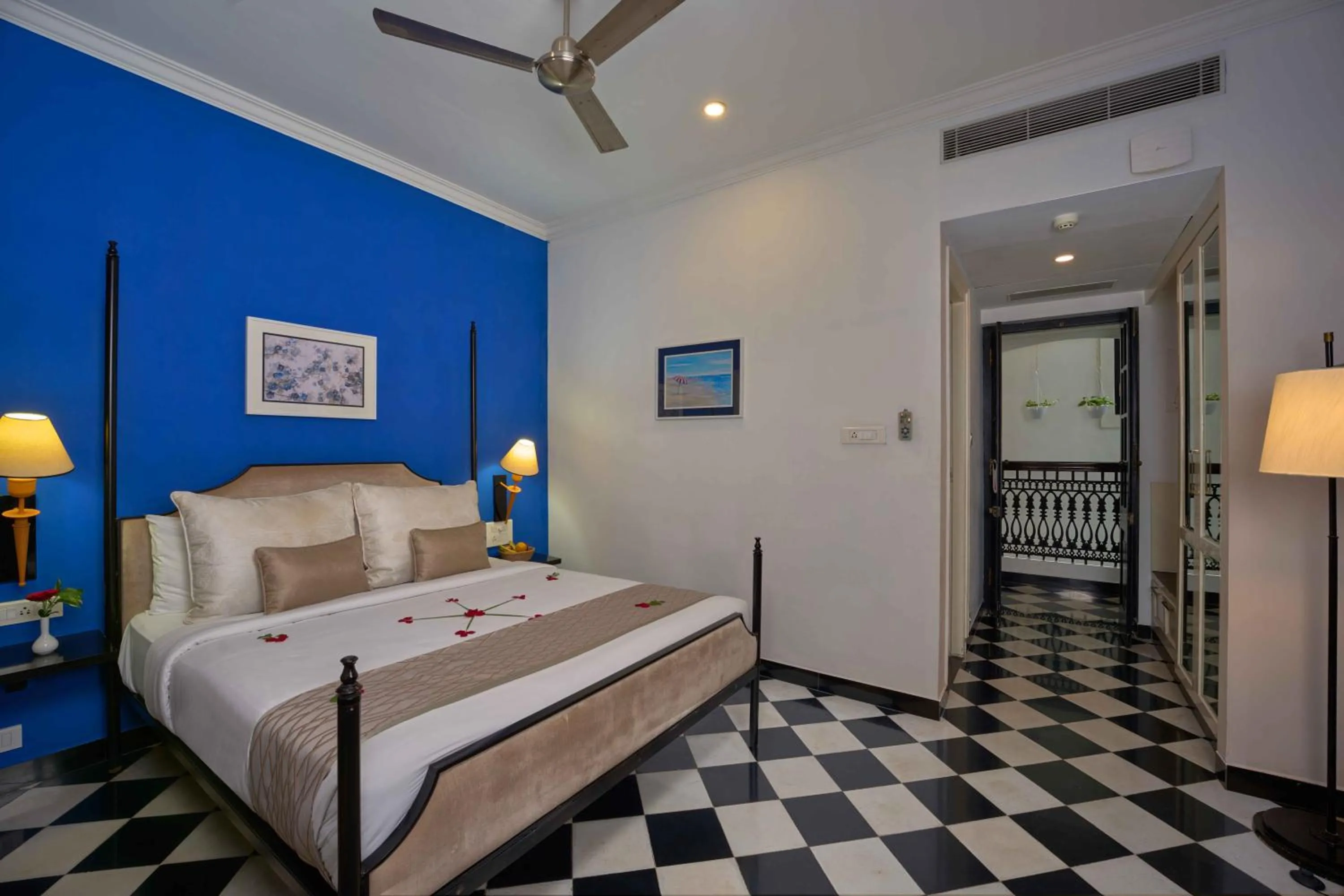 Bed in The Old Court House By Abad