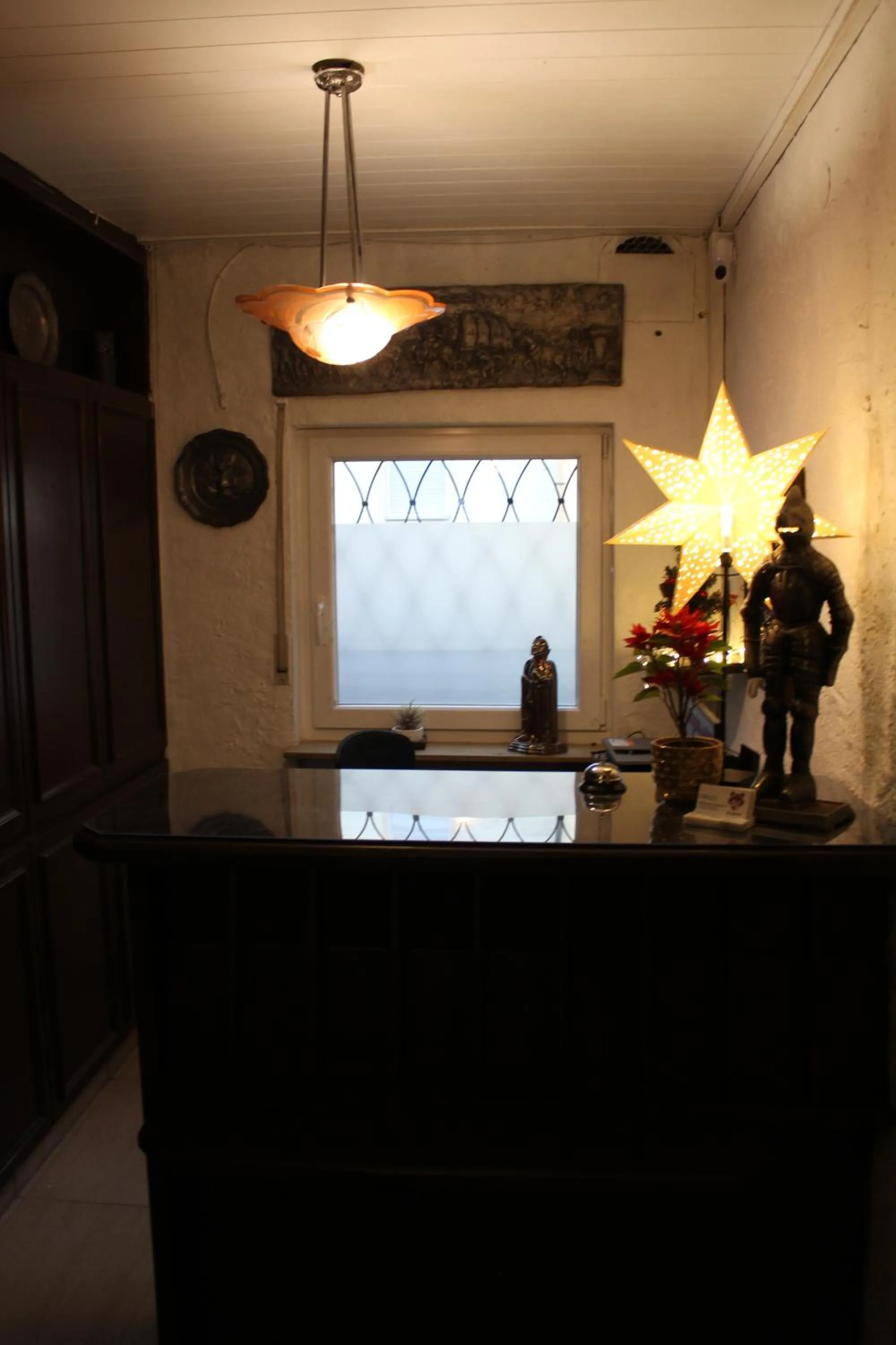 Lobby or reception in Burghotel - Das Original