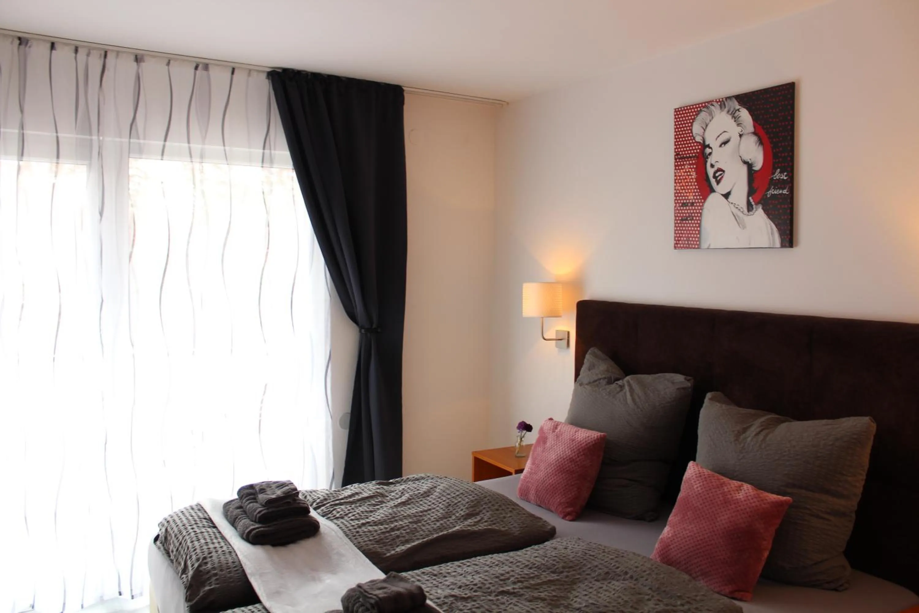 Bed in Burghotel - Das Original