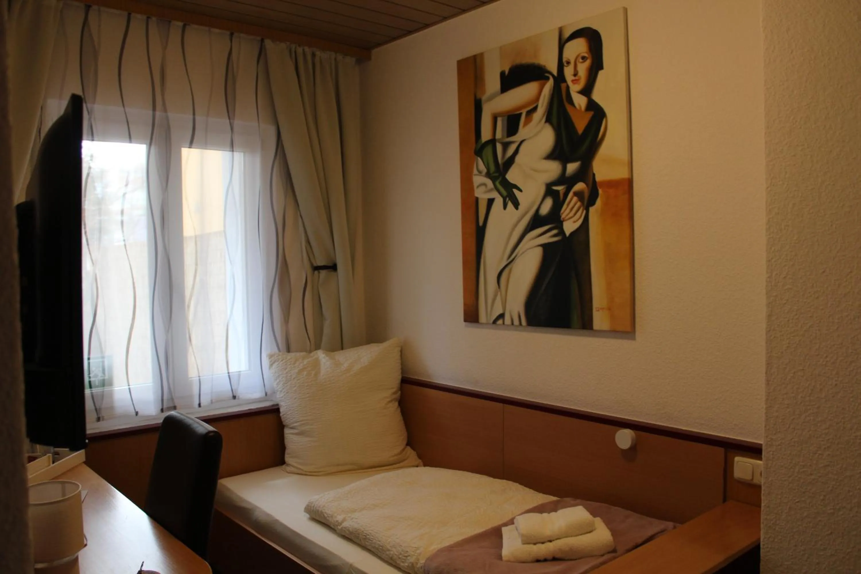 Bed in Burghotel - Das Original