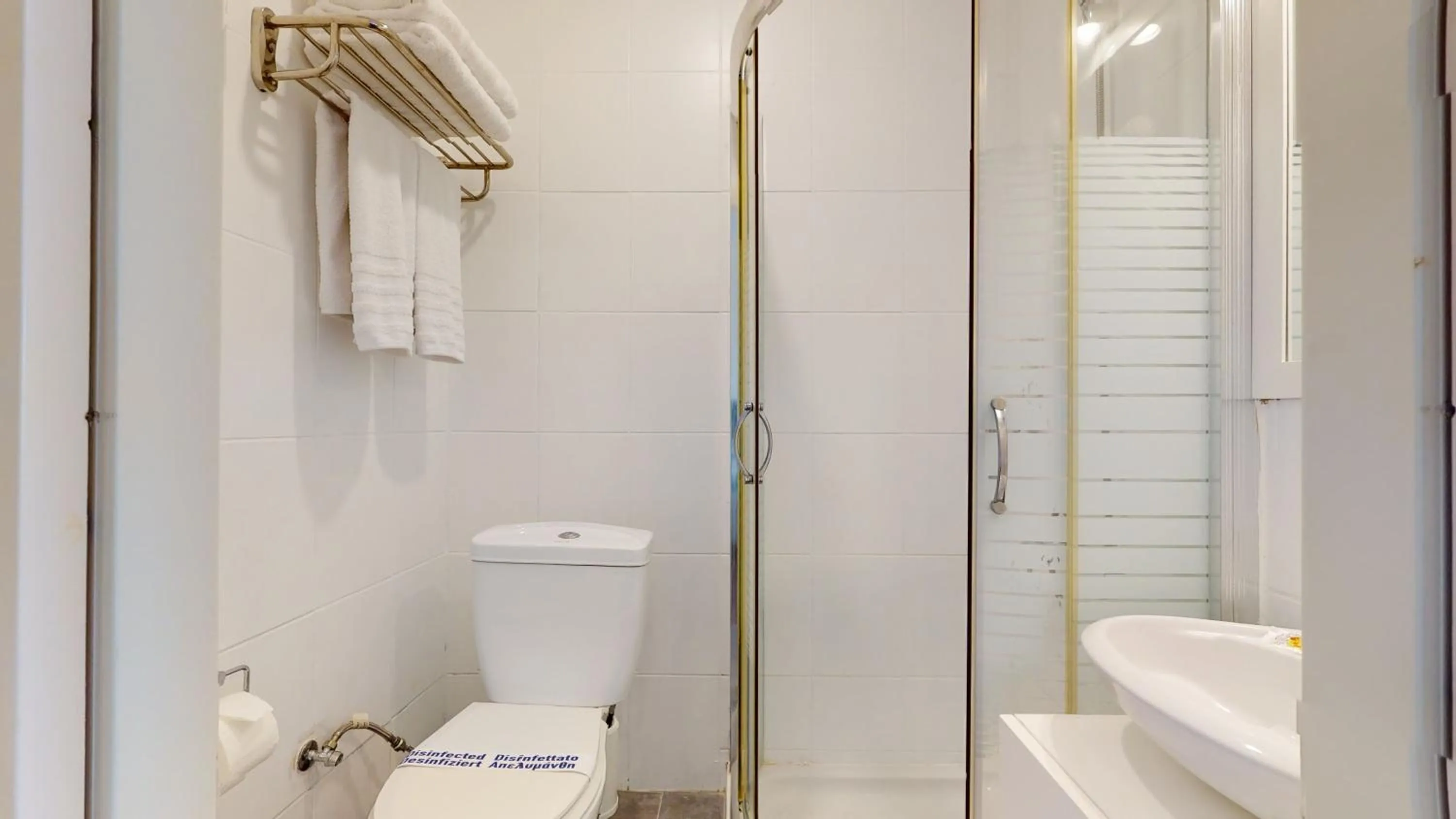 Bathroom in Acrotel Elea Beach