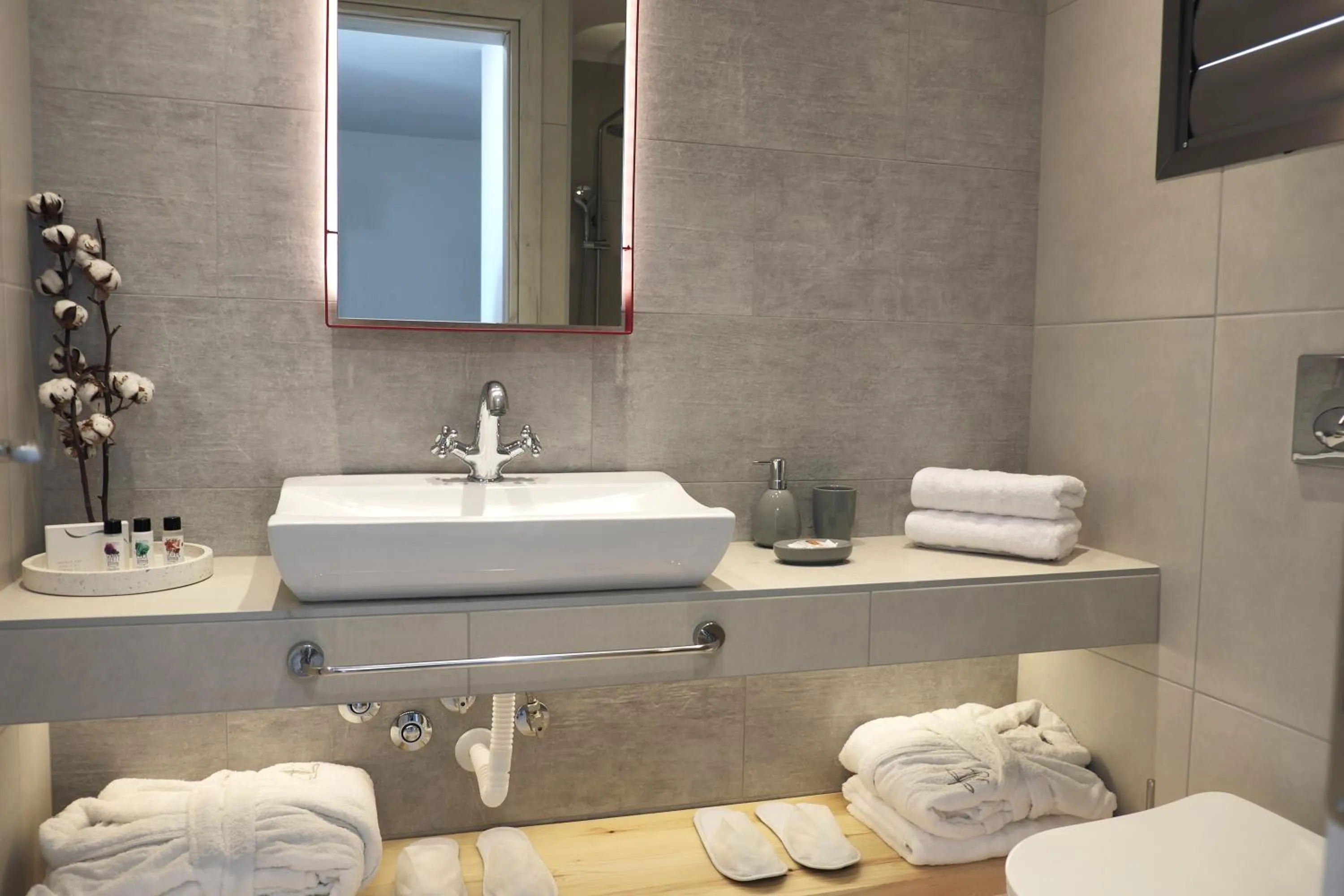 Bathroom in Acrotel Elea Beach