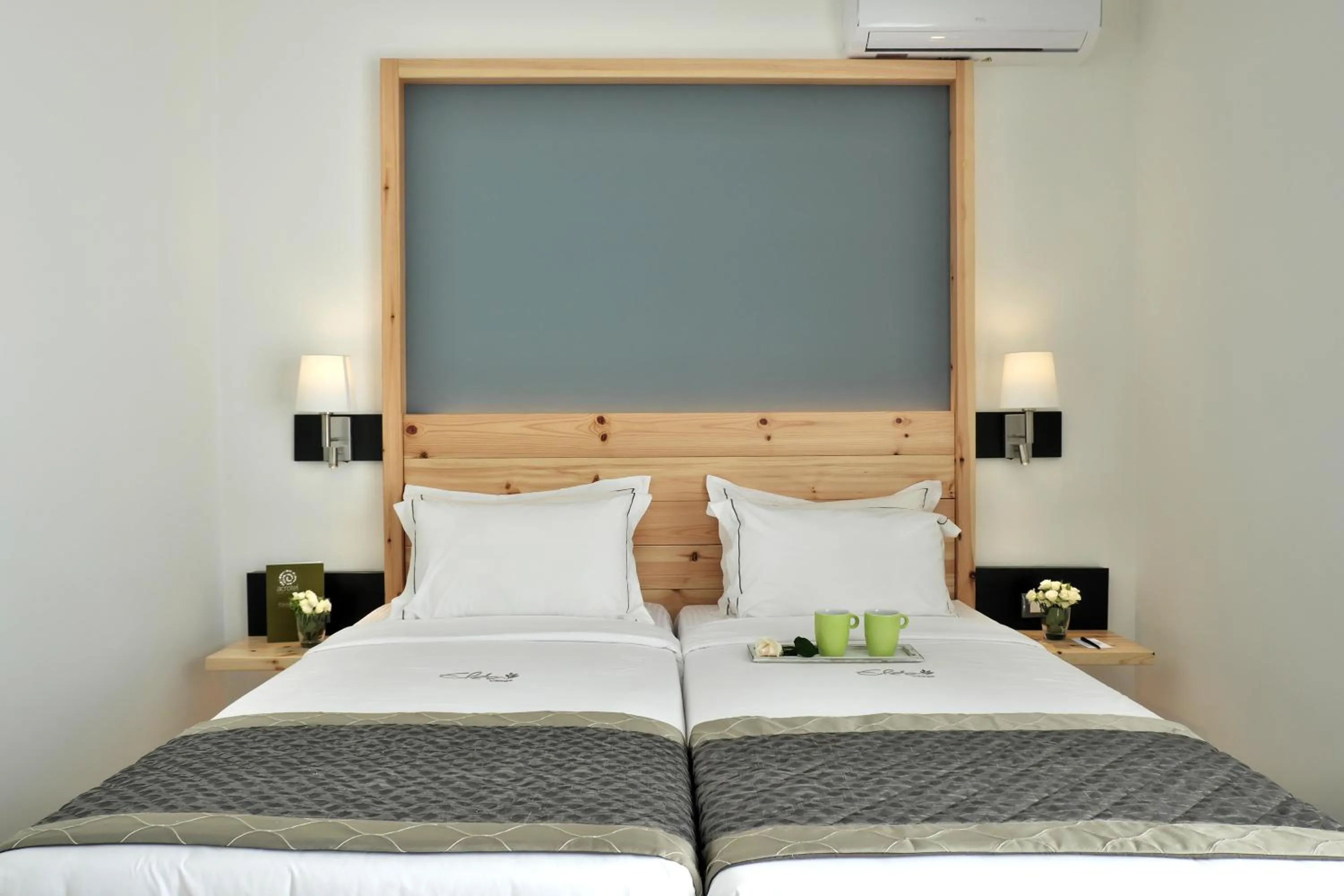 Bedroom, Bed in Acrotel Elea Beach