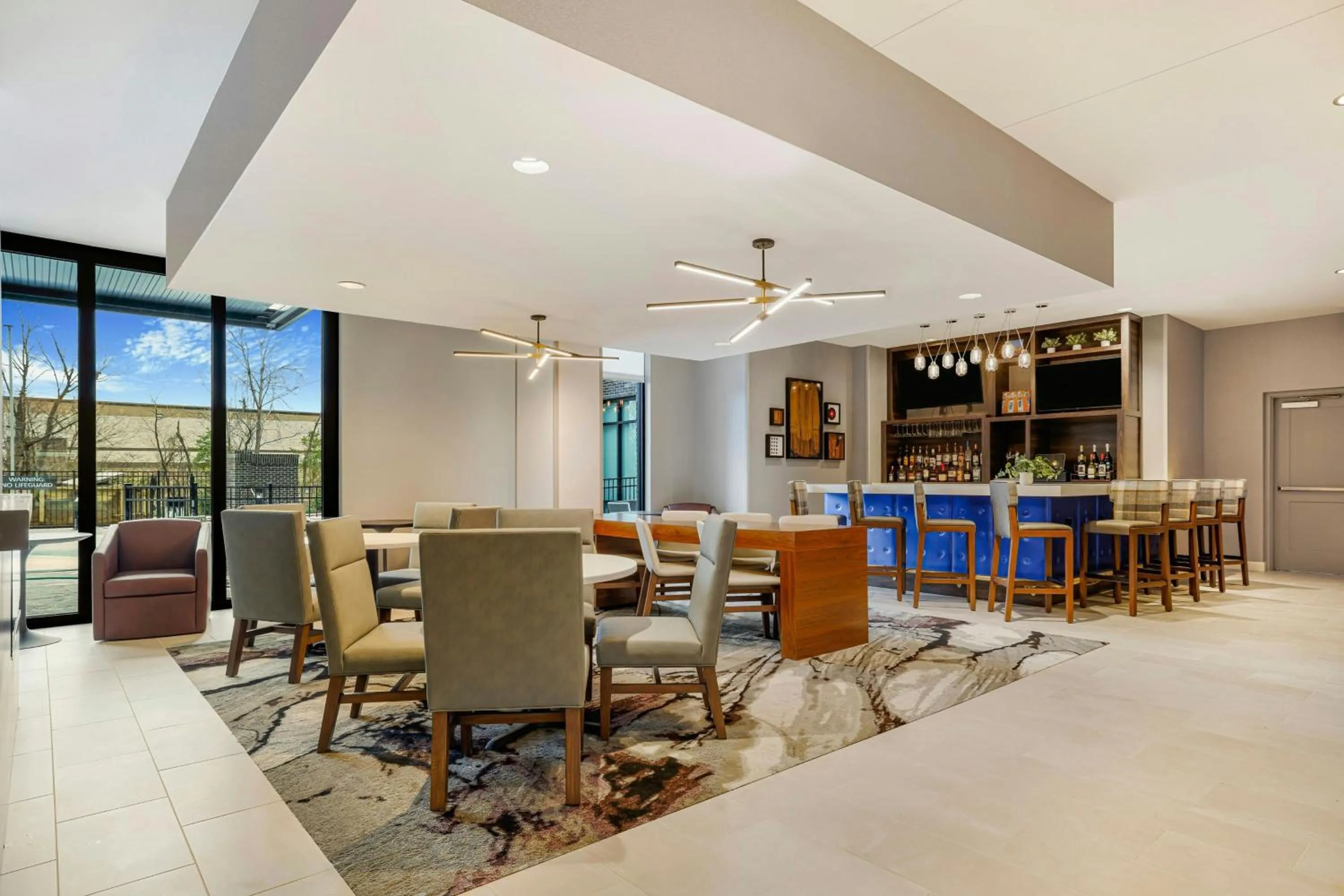 Lounge or bar in Residence Inn by Marriott Nashville Metro Center