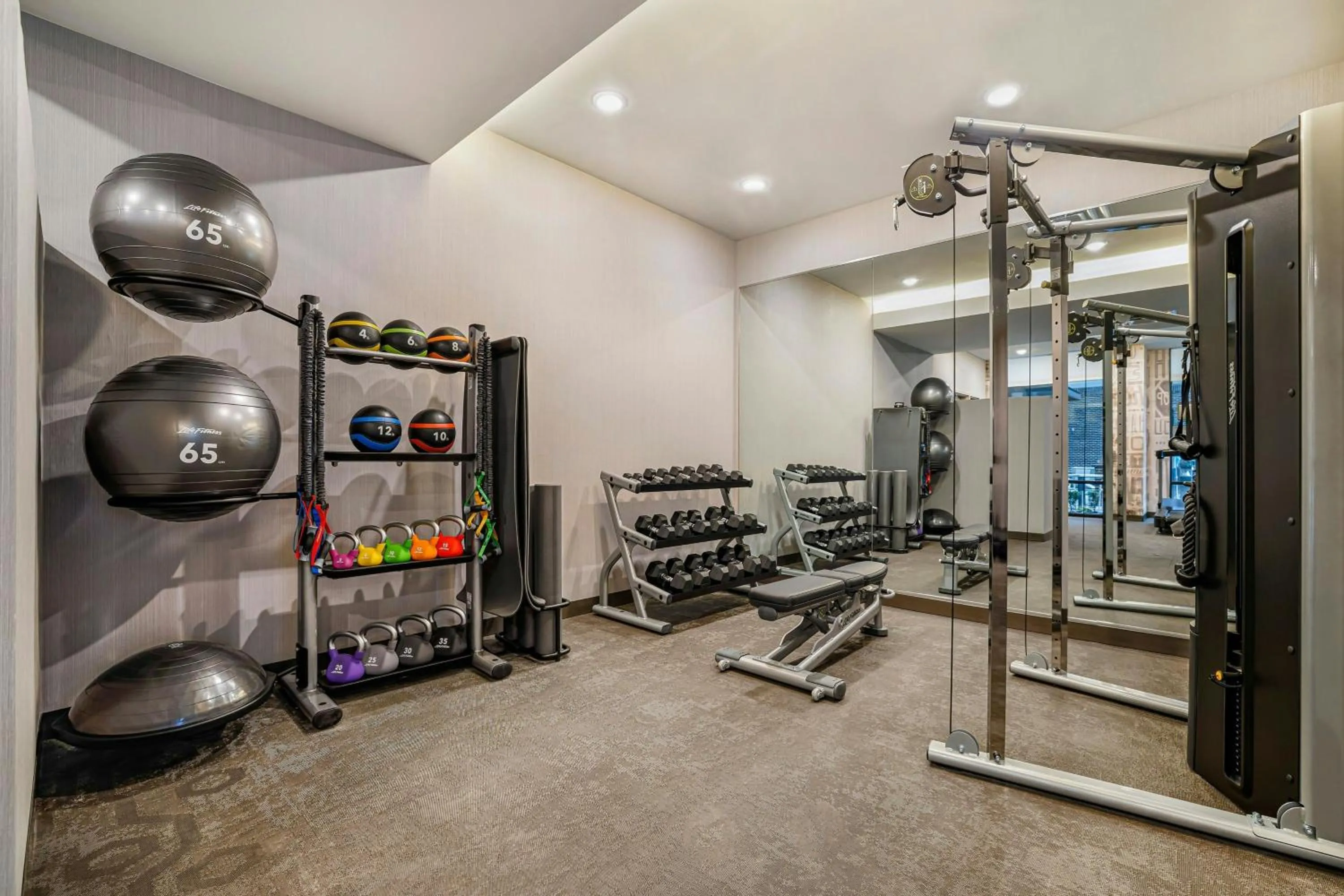 Fitness centre/facilities in Residence Inn by Marriott Nashville Metro Center
