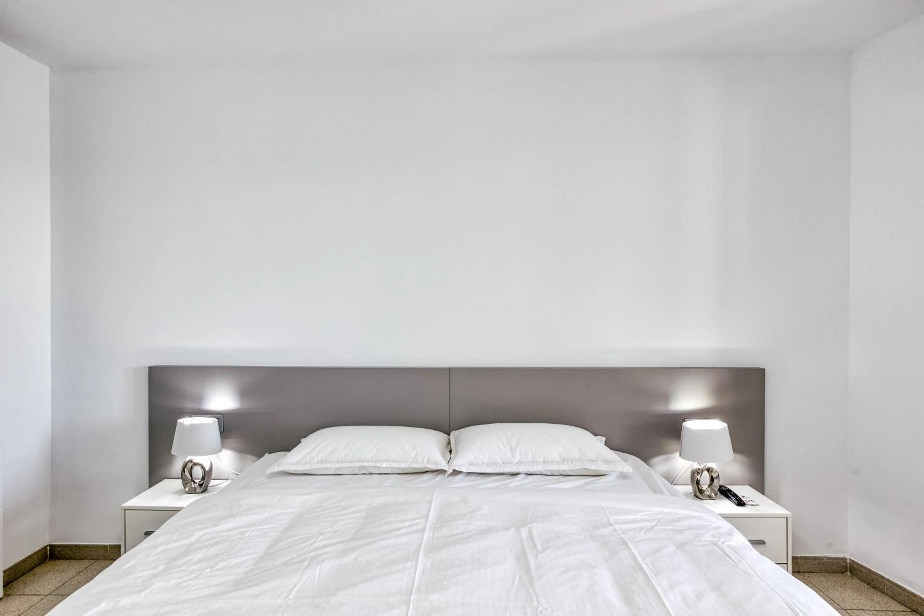 Living room, Bed in Apartamento Con Vistas A Mar