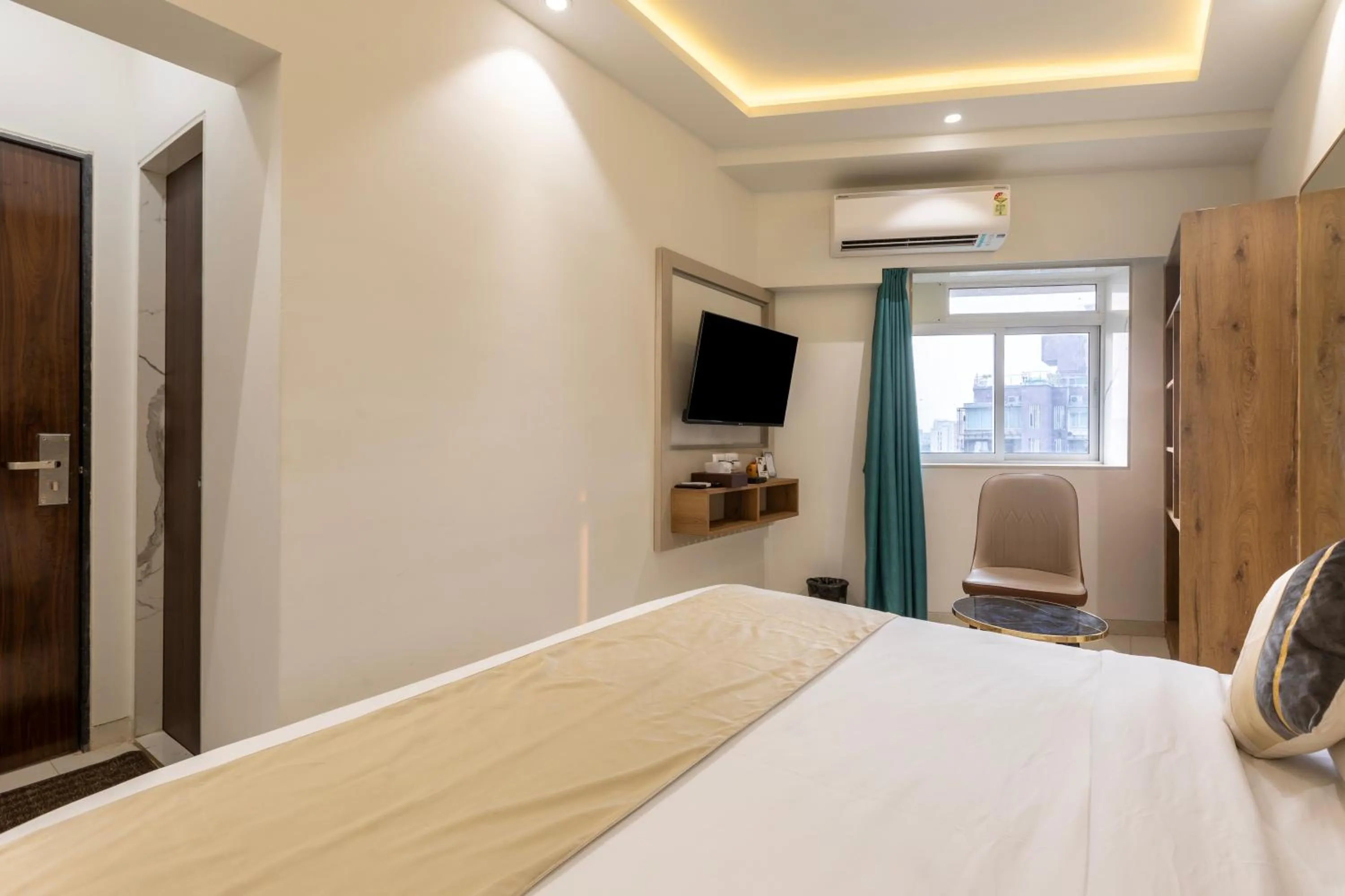 Bed in The Orion Premium Suites