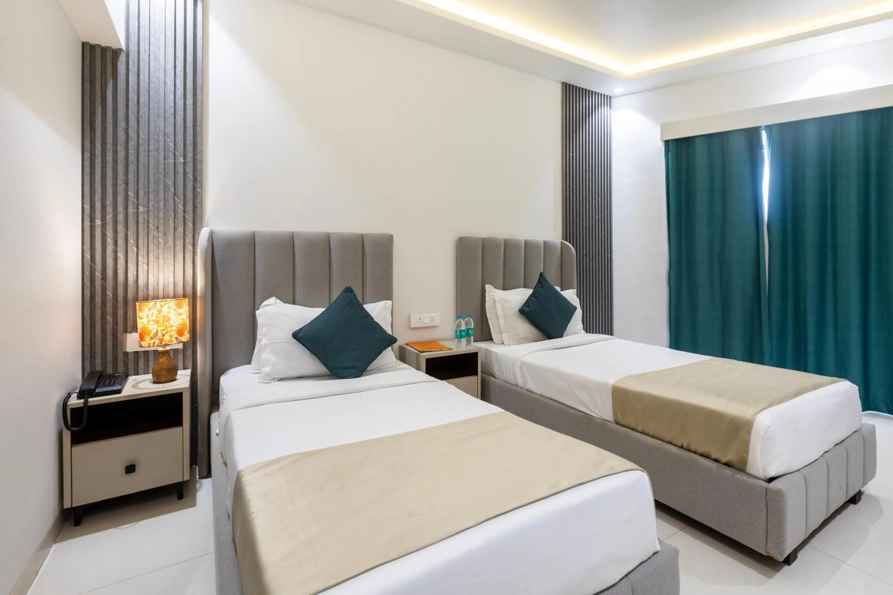 Bed in The Orion Premium Suites