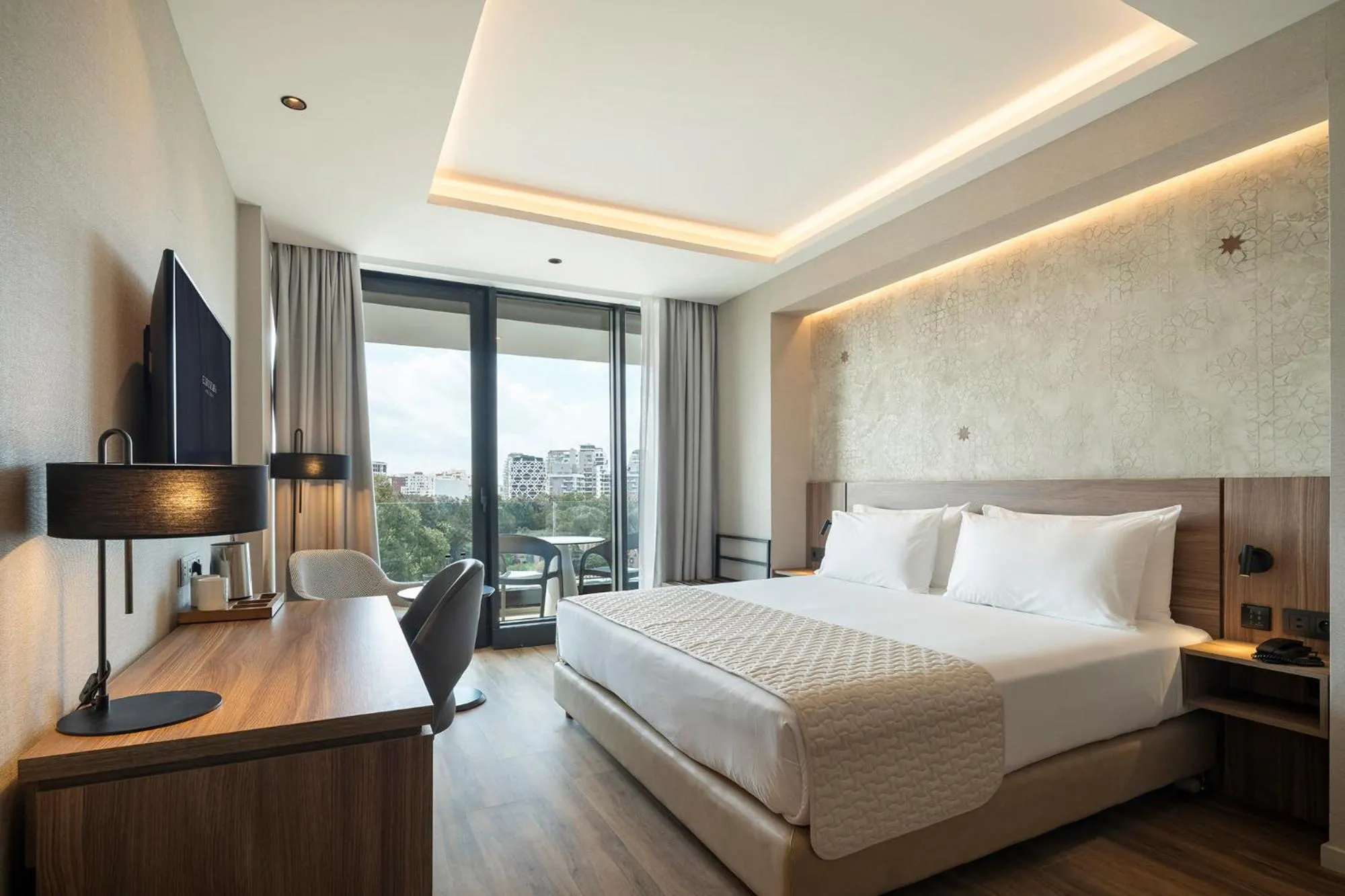 Bed in Eurostars Casa Anfa