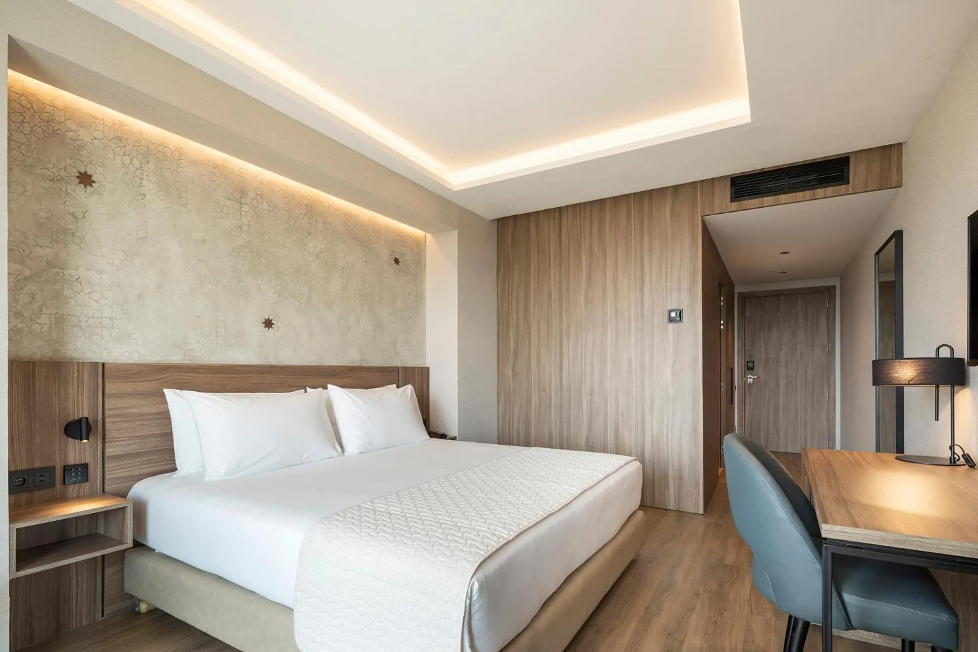 Bed in Eurostars Casa Anfa