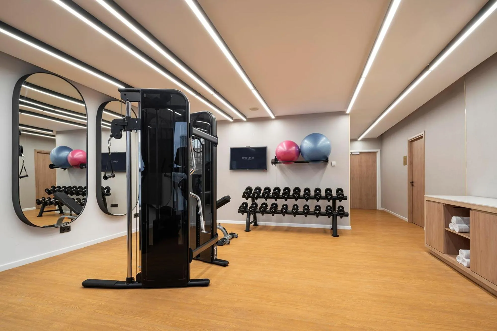 Fitness centre/facilities in Eurostars Casa Anfa