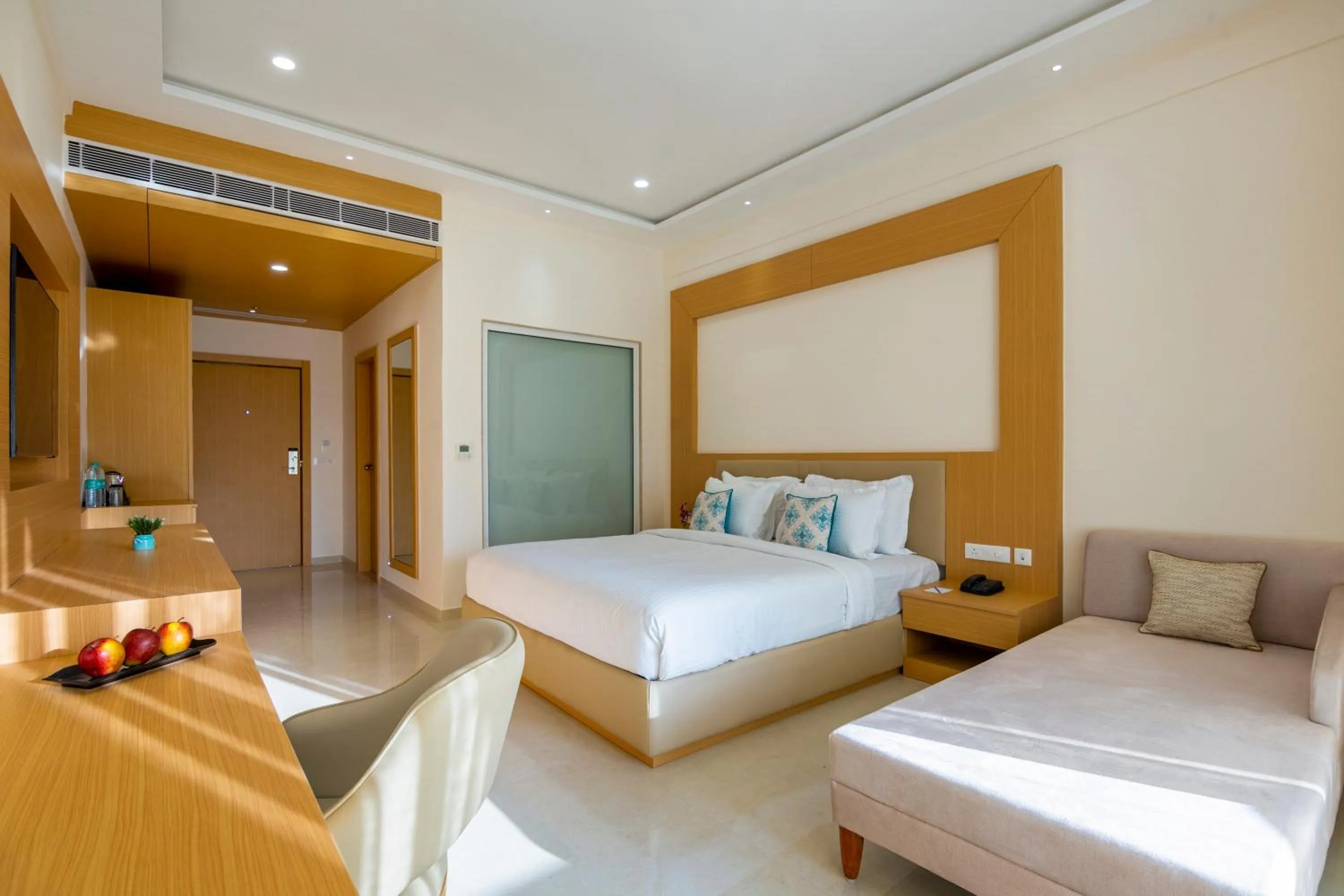 Bed in Sterling Aravalli Udaipur