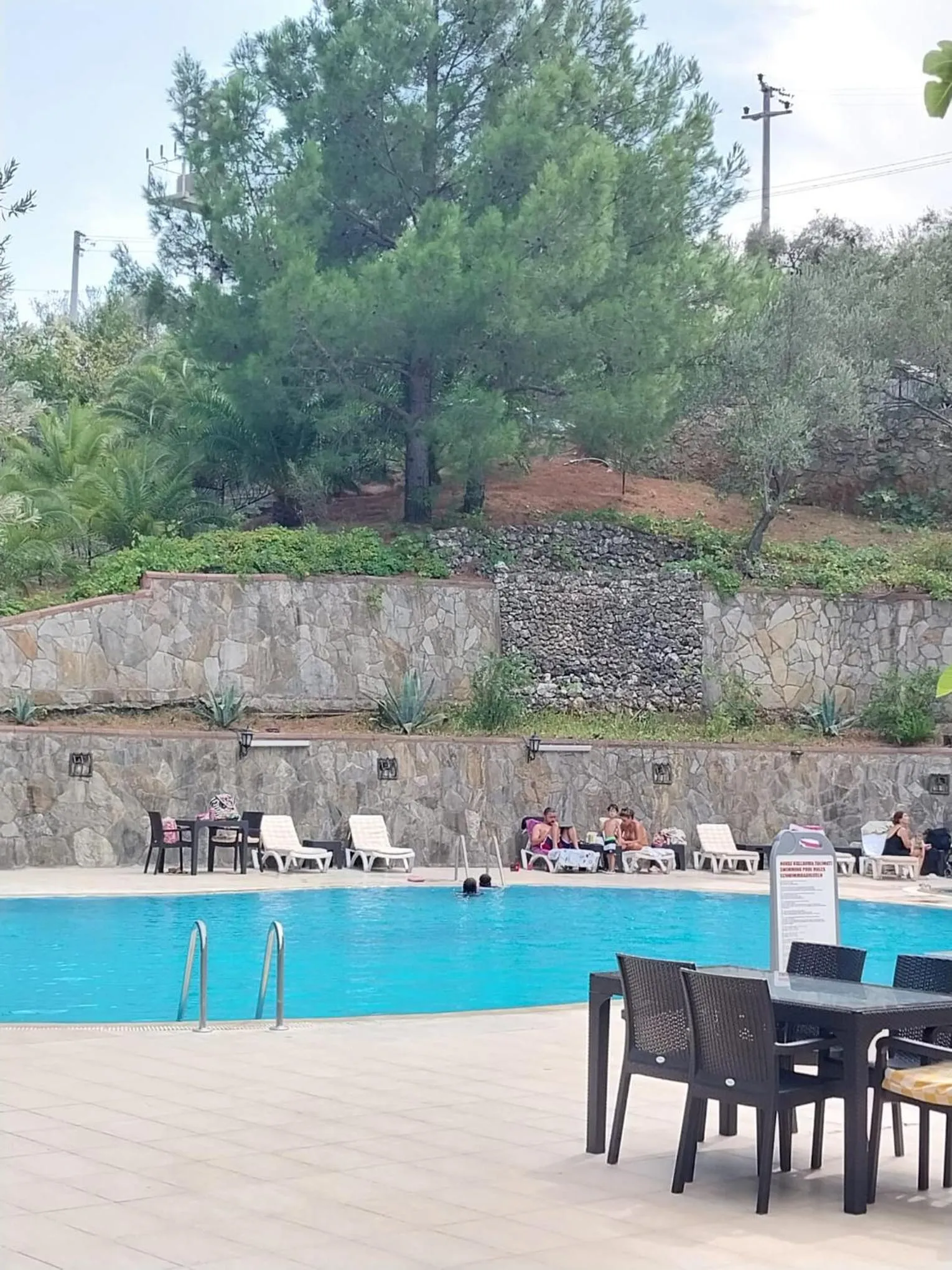 Swimming pool in Dusler Vadisi Kazdaglari