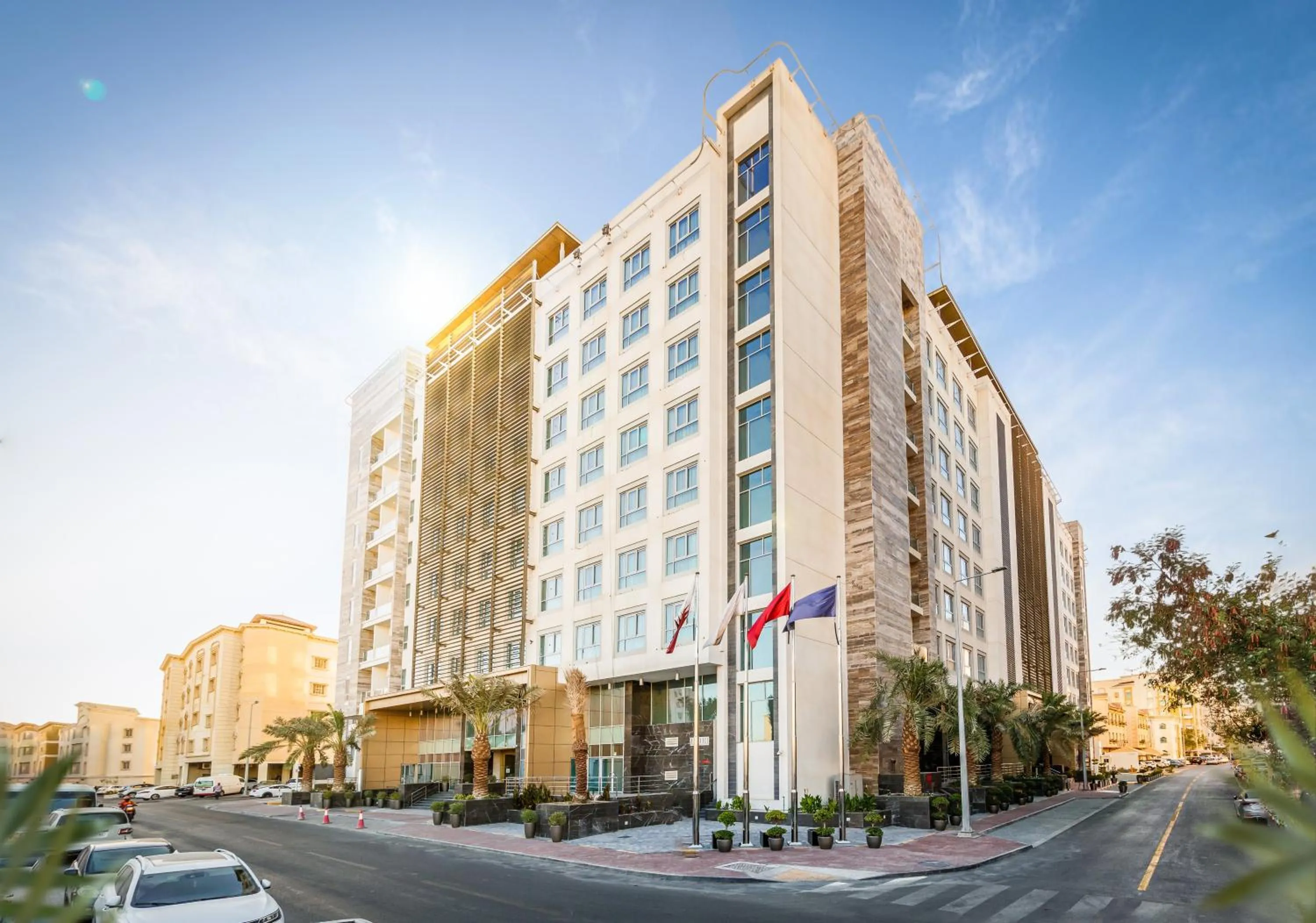 Property building in Central Inn Hotel & Suites - Al Sadd, Doha, Qatar