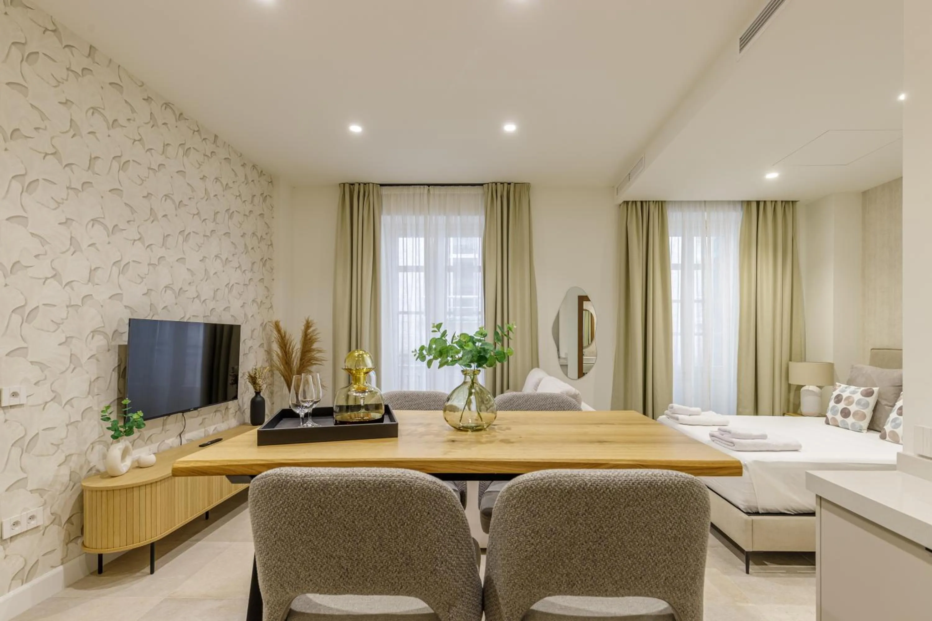Bed in Plaza del Siglo Suites & Boutique Apartments by Caleta Homes