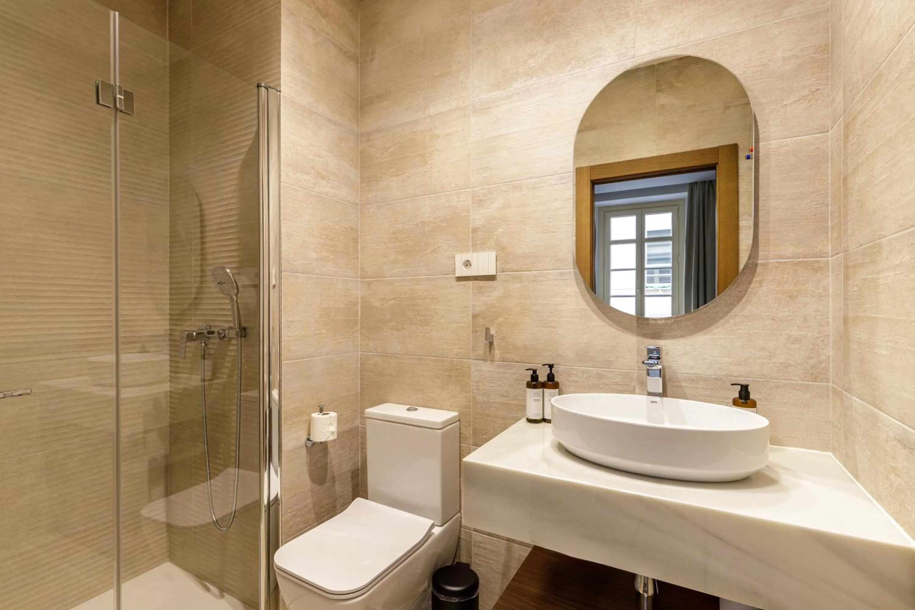 Shower in Plaza del Siglo Suites & Boutique Apartments by Caleta Homes