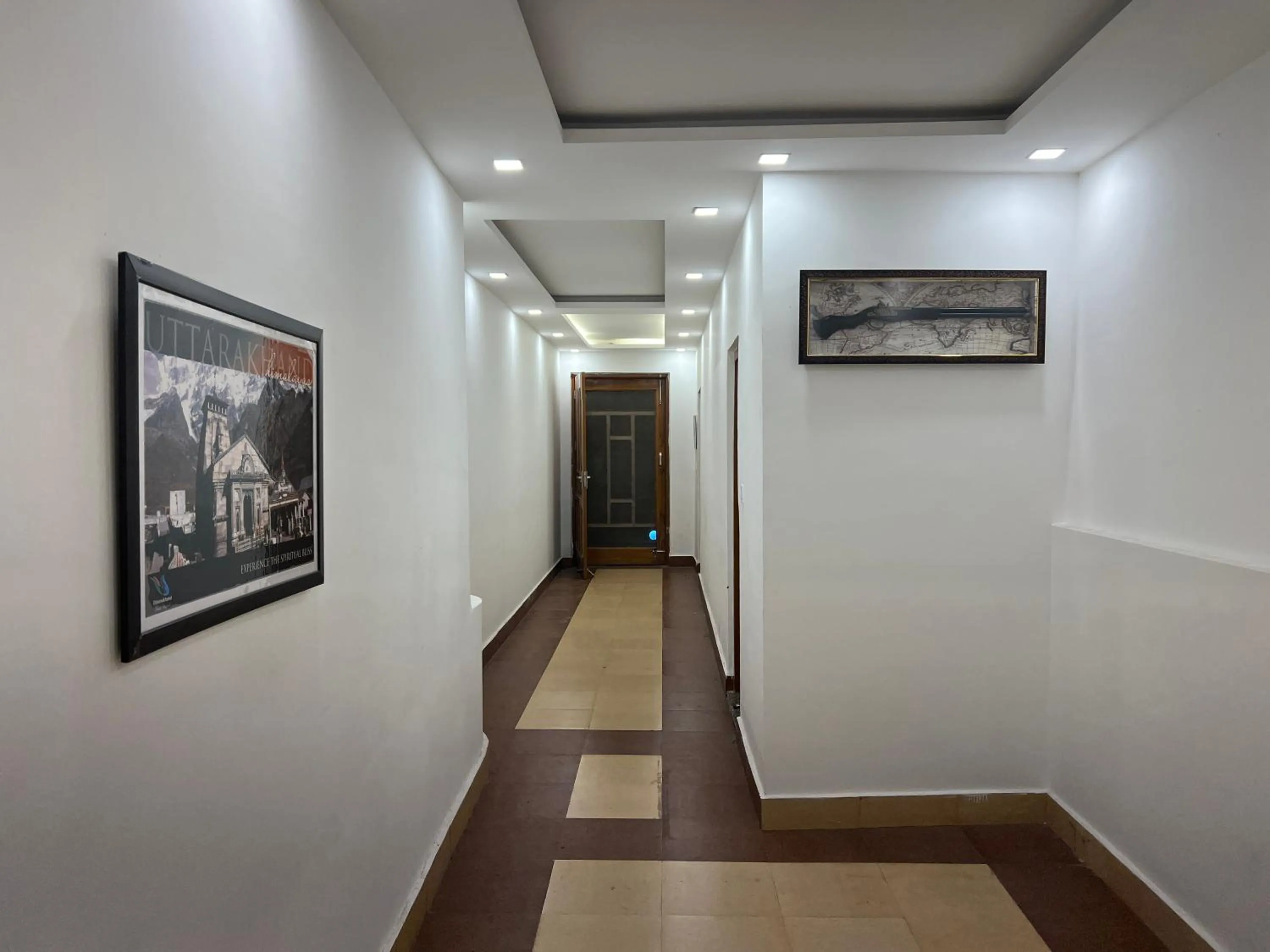 Lobby or reception in The Shalam Resort श्रीकृष्ण शरणं मम