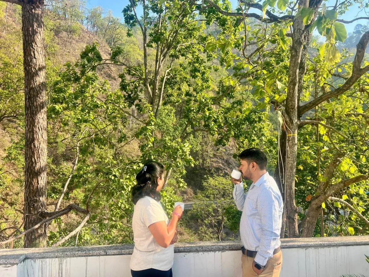 Natural landscape in The Shalam Resort श्रीकृष्ण शरणं मम