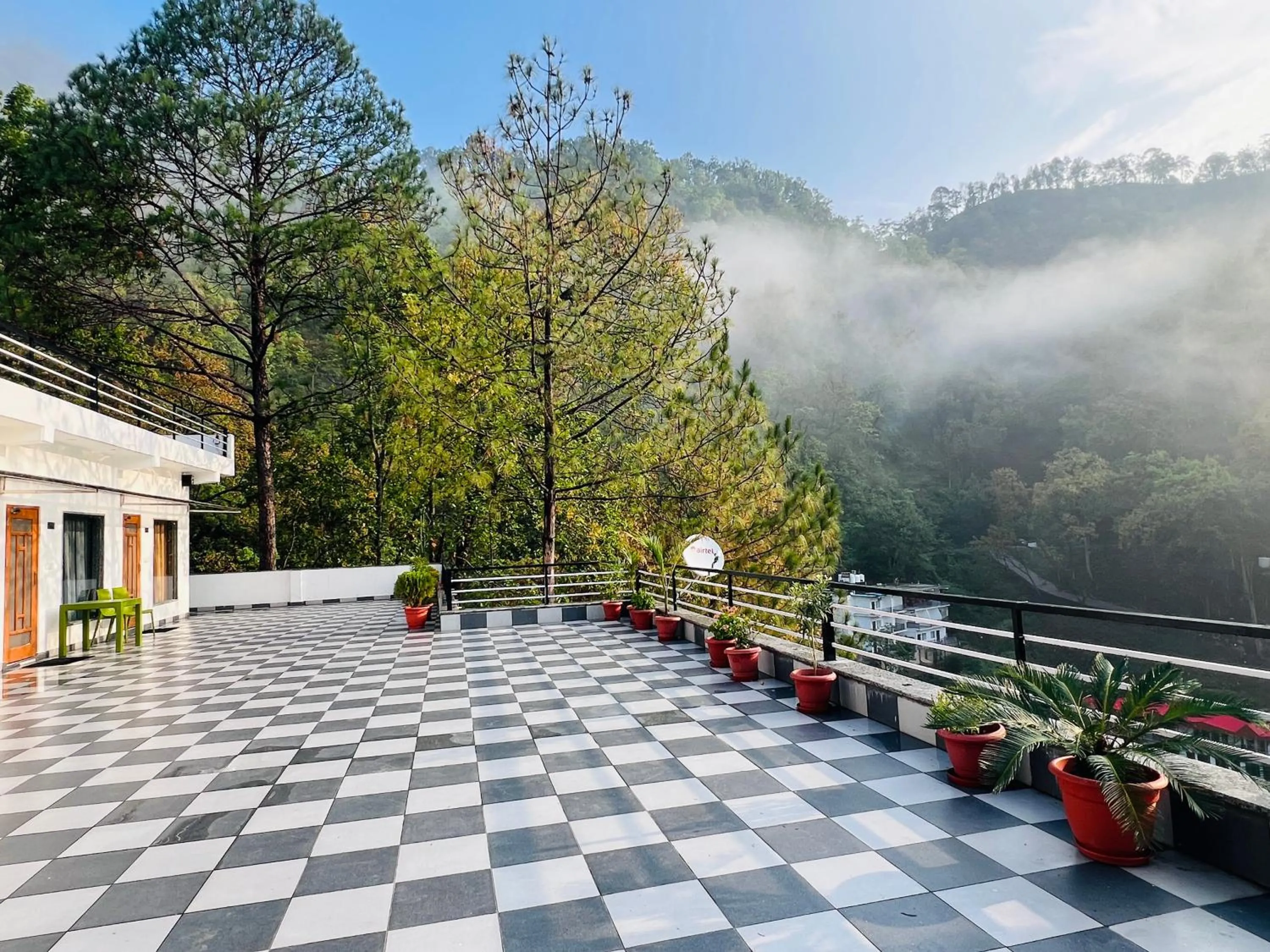 View (from property/room) in The Shalam Resort श्रीकृष्ण शरणं मम