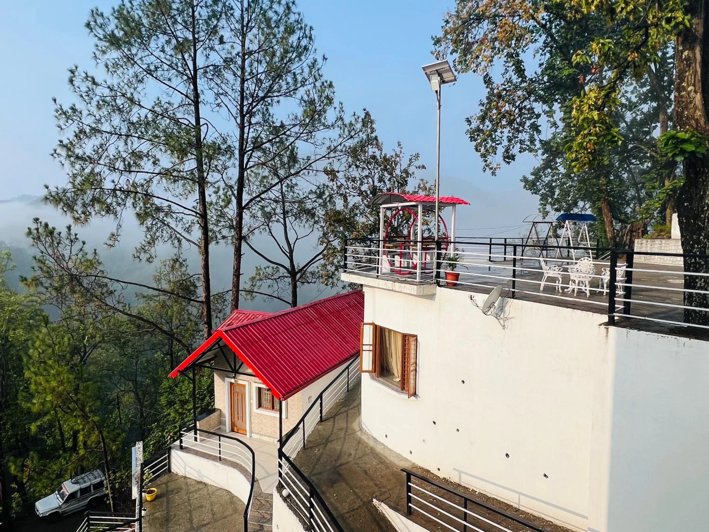 Property building in The Shalam Resort श्रीकृष्ण शरणं मम
