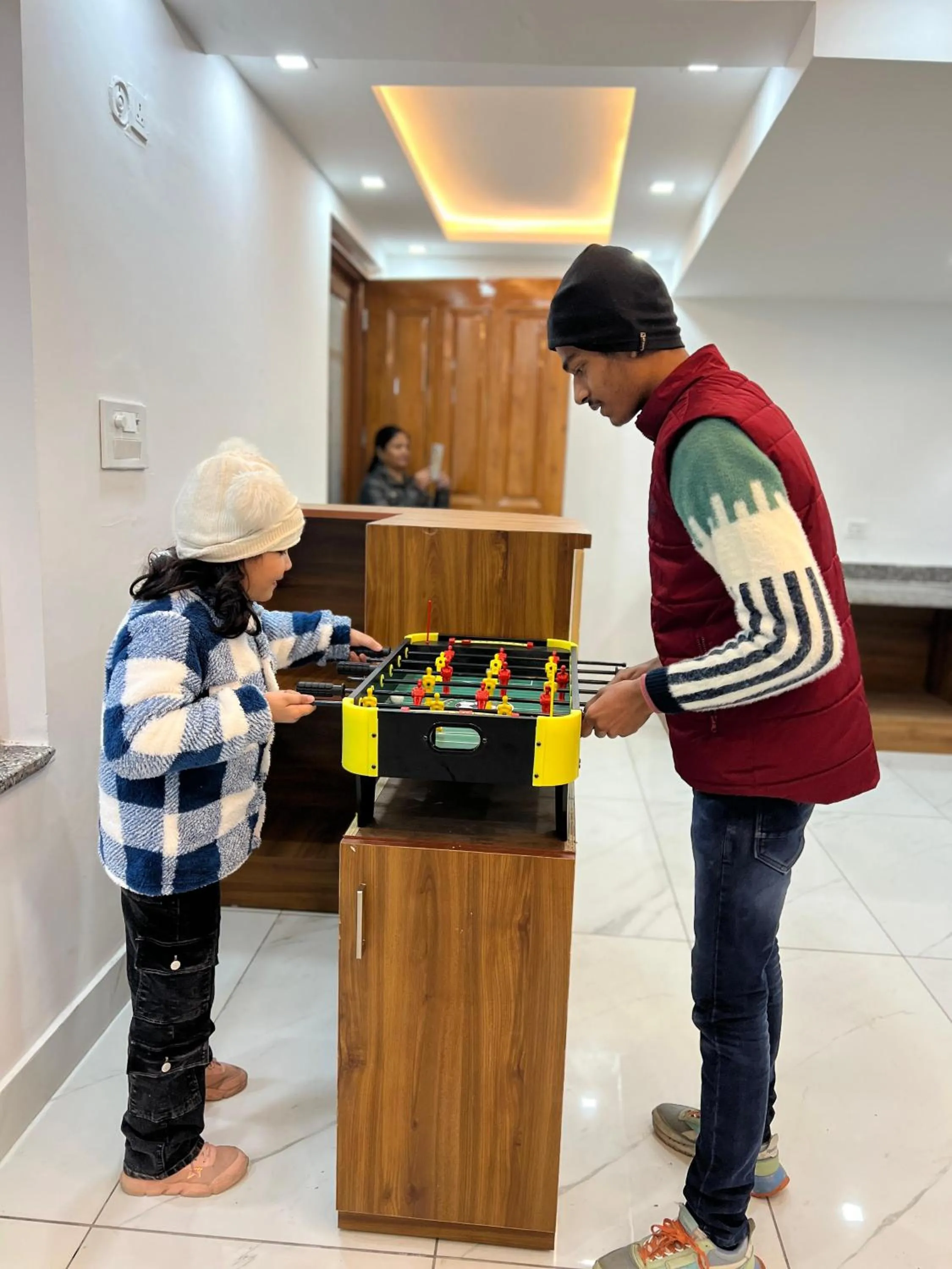 Restaurant/places to eat in The Shalam Resort श्रीकृष्ण शरणं मम