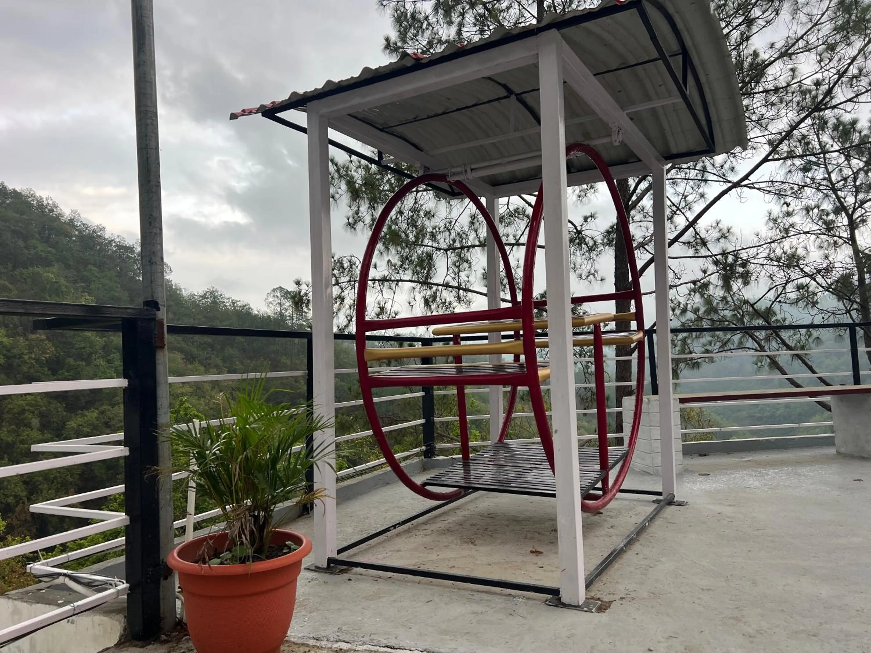 Children play ground in The Shalam Resort श्रीकृष्ण शरणं मम