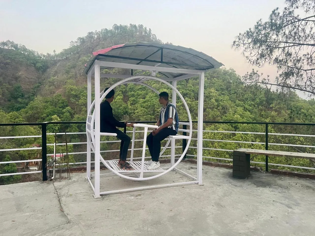 Natural landscape in The Shalam Resort श्रीकृष्ण शरणं मम