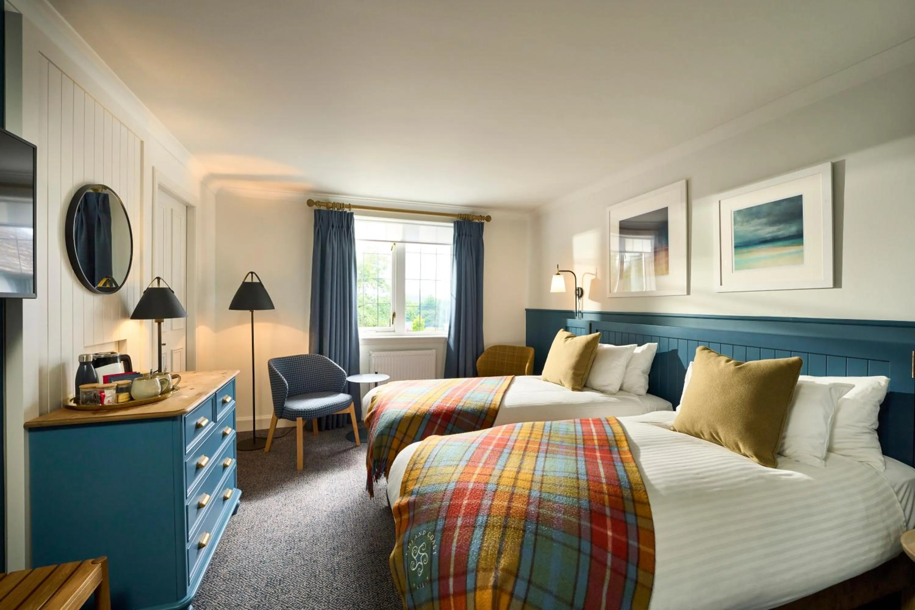 Bed in Royal Marine Hotel, by Highland Coast Hotels