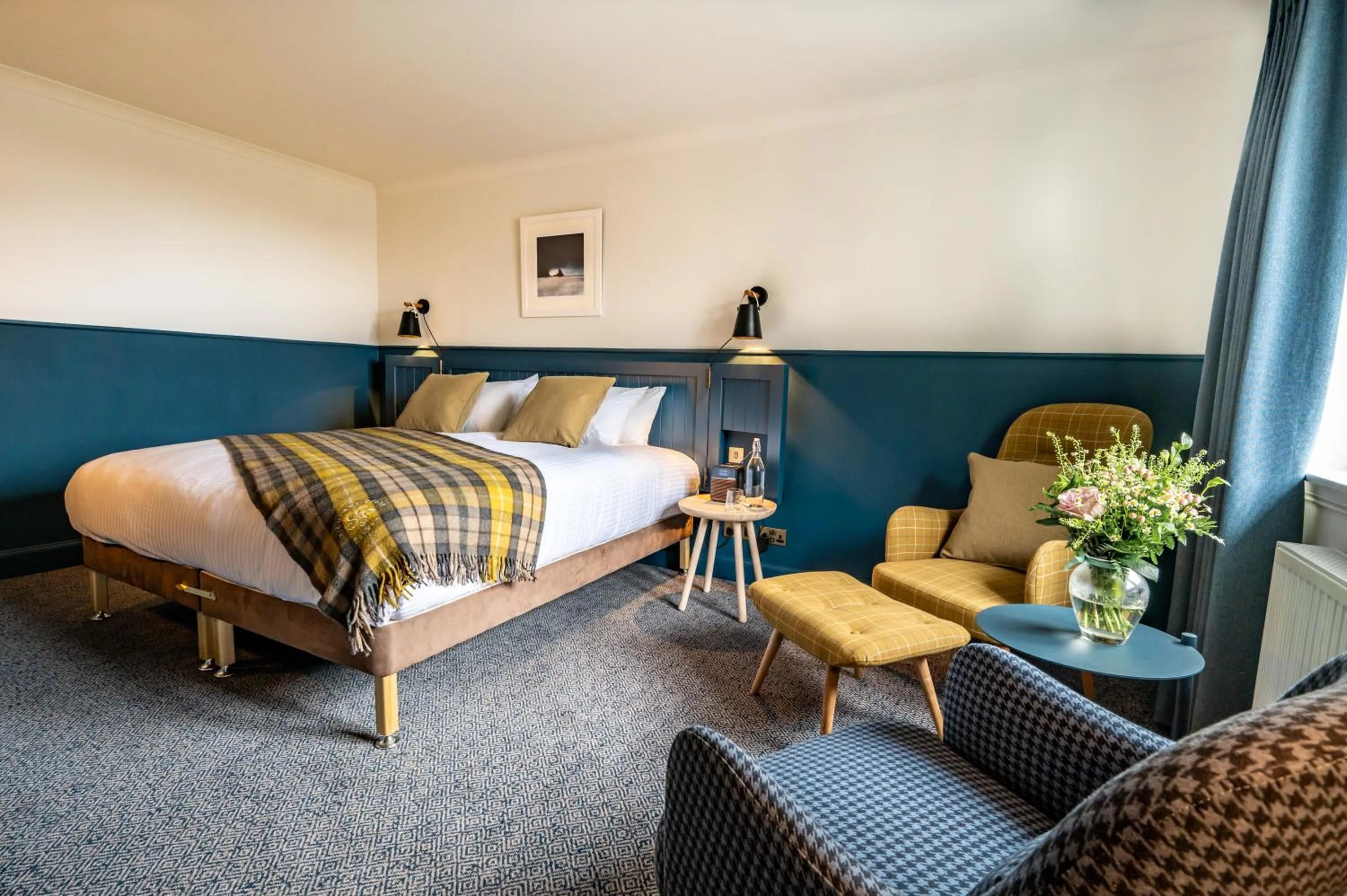 Bed in Royal Marine Hotel, by Highland Coast Hotels