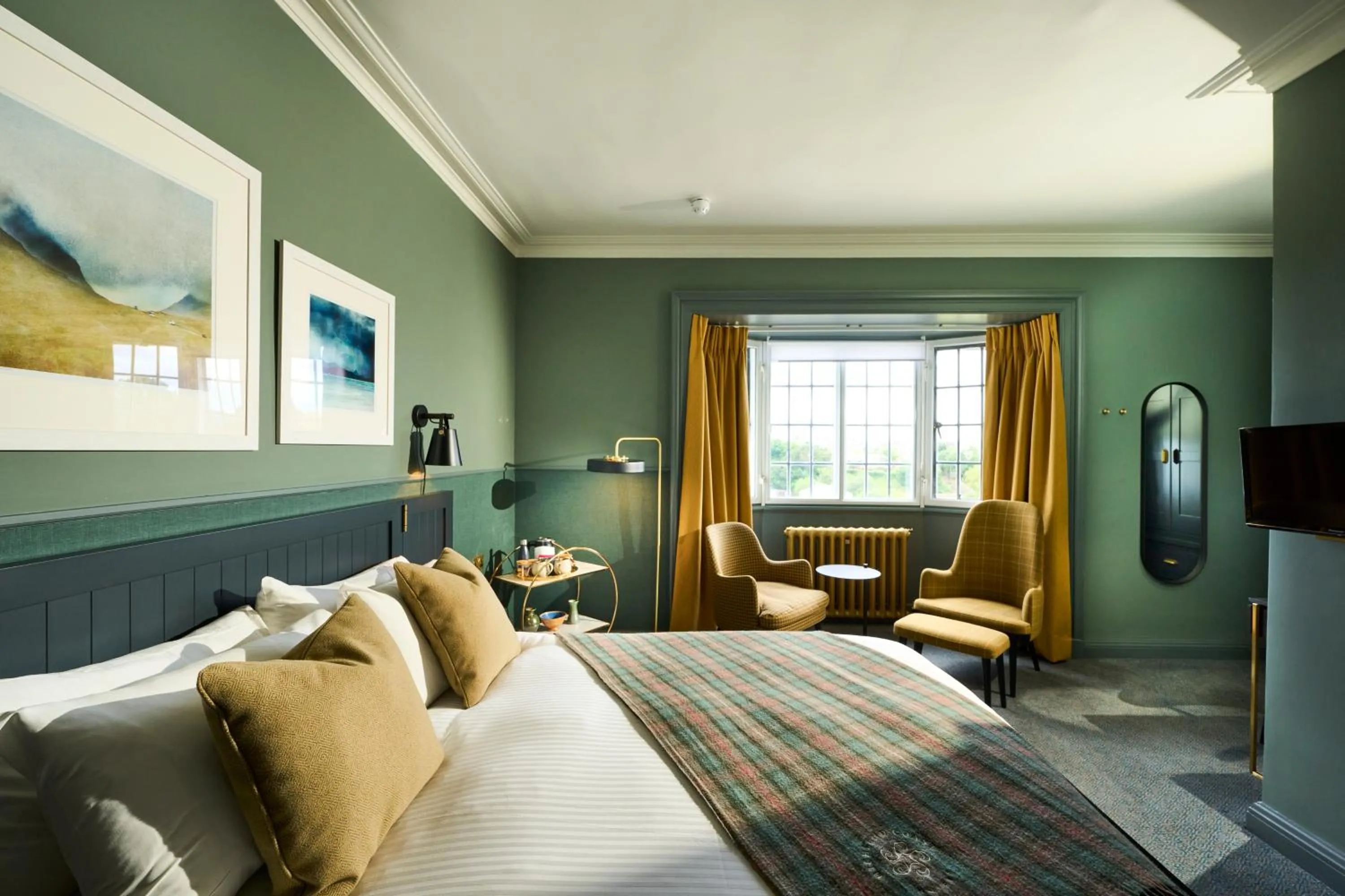 Bed in Royal Marine Hotel, by Highland Coast Hotels