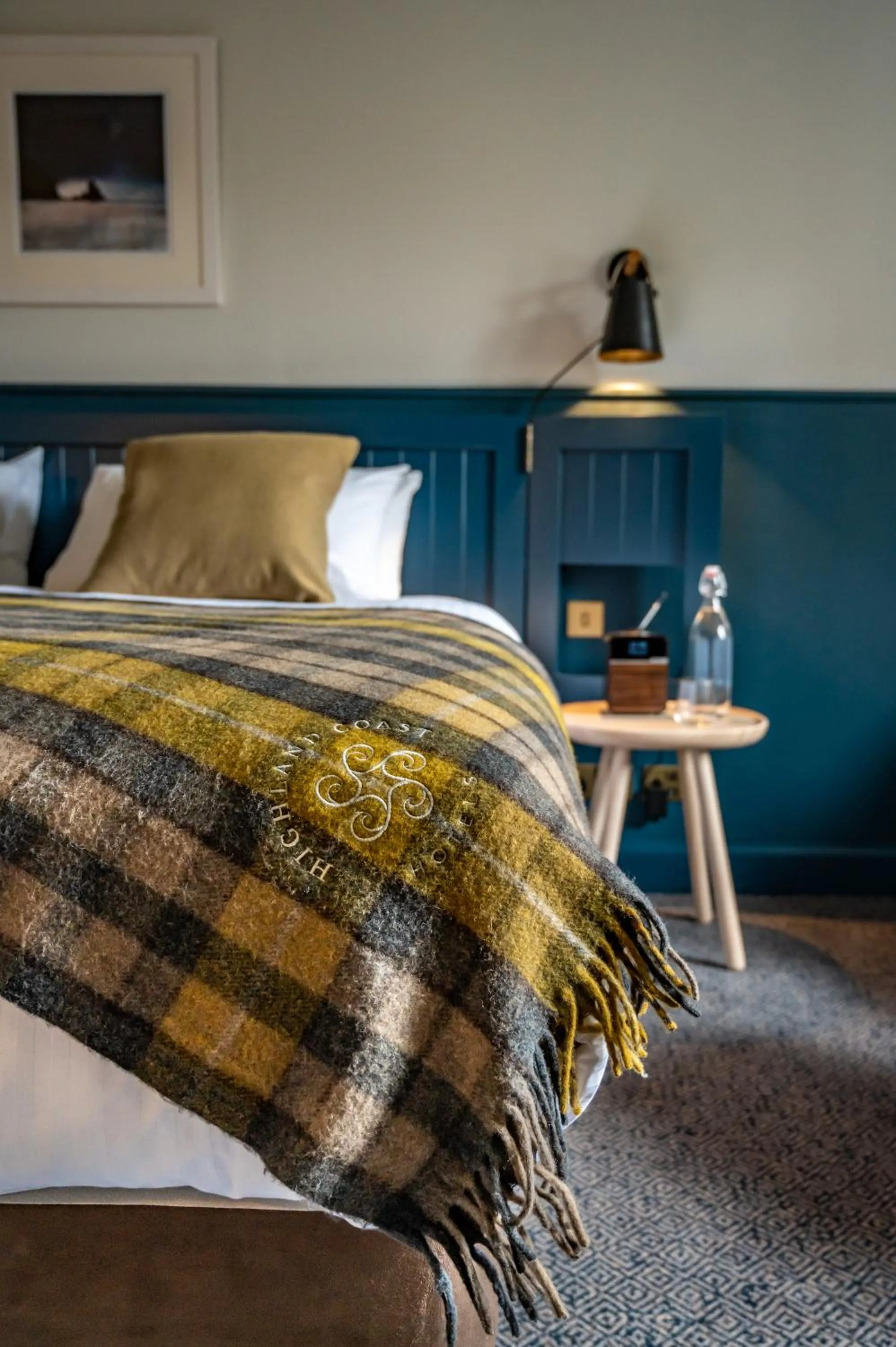 Bed in Royal Marine Hotel, by Highland Coast Hotels