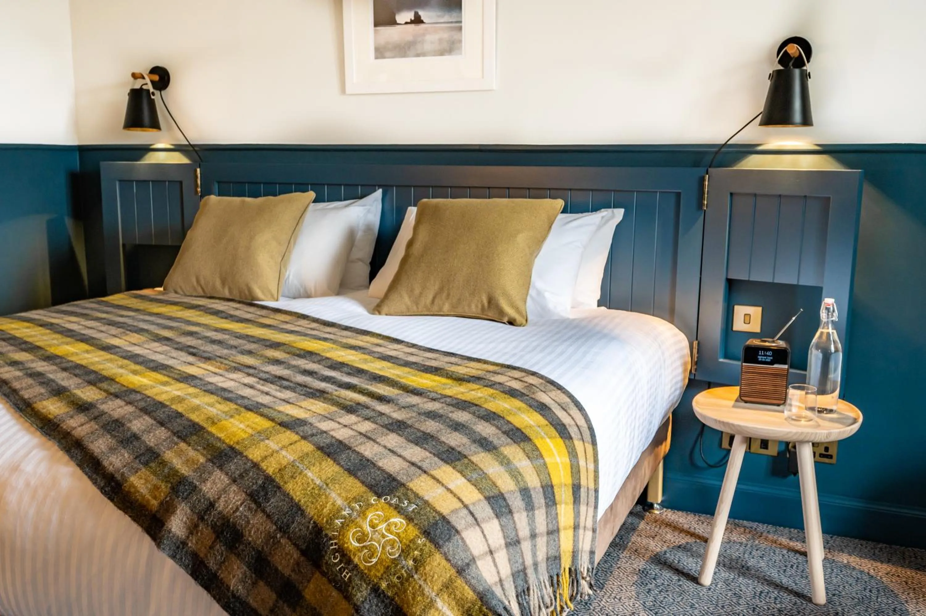 Bed in Royal Marine Hotel, by Highland Coast Hotels
