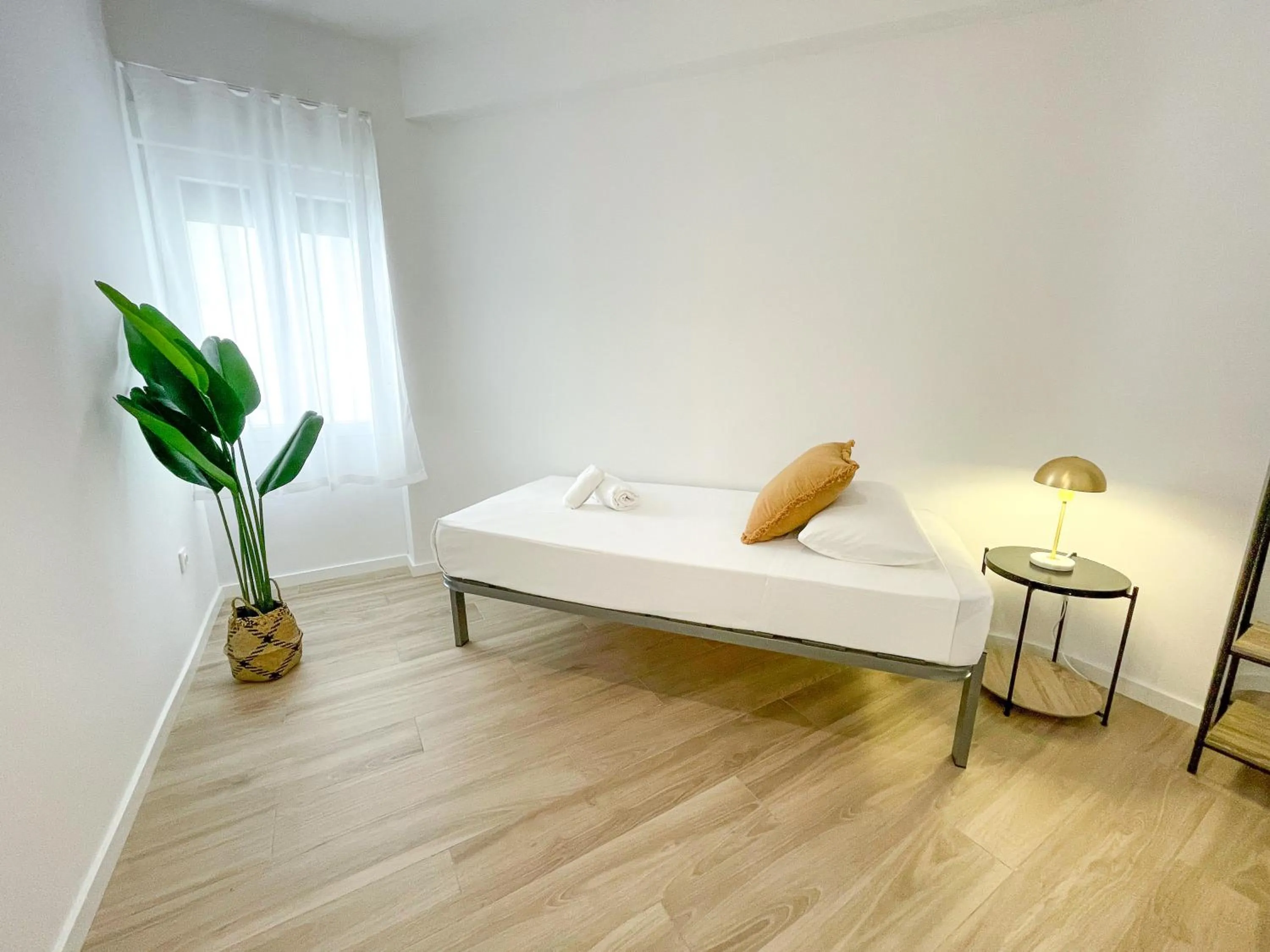 Bed in Apartamentos Zaragoza Gran Vía 3000