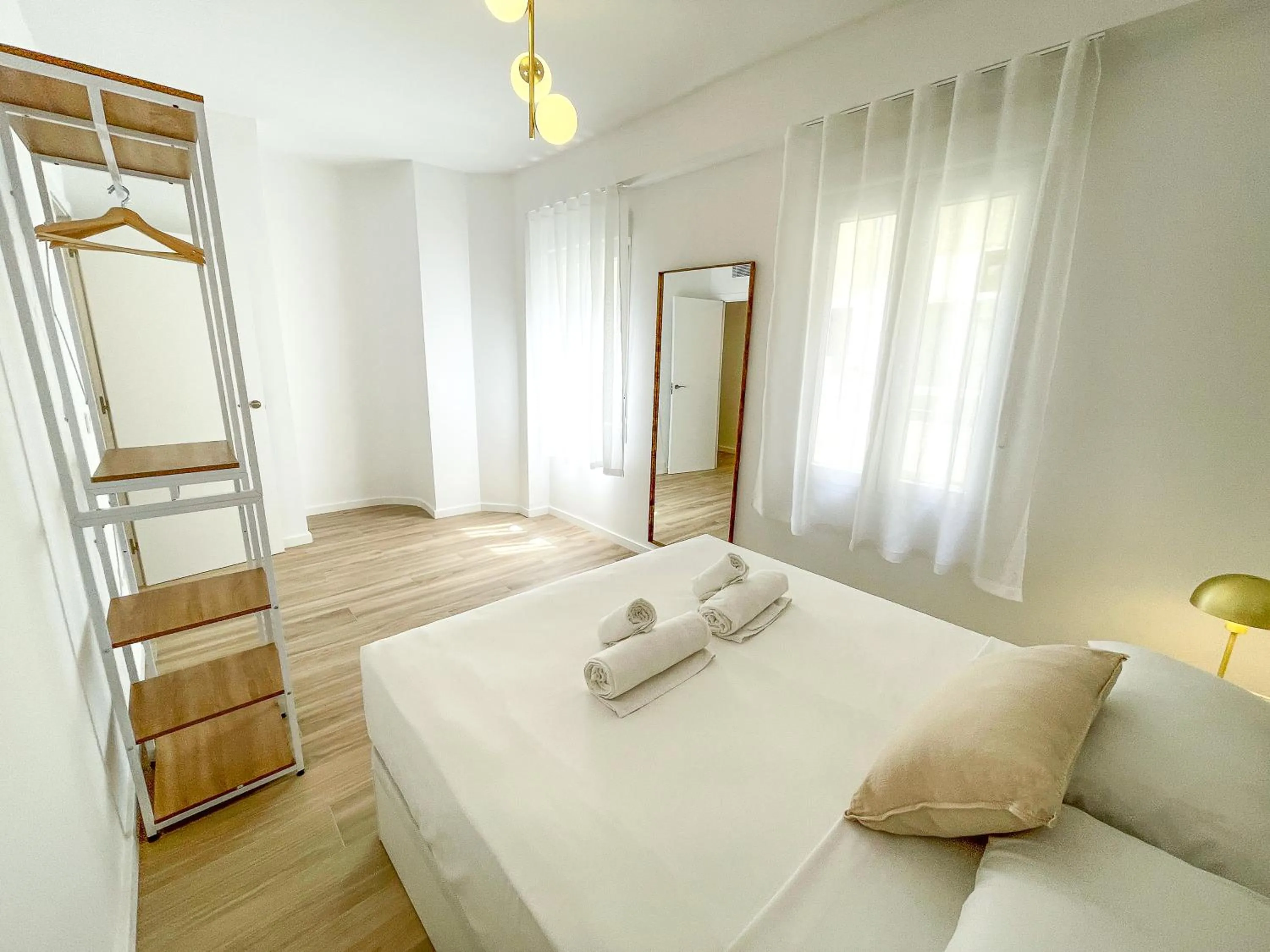 Bed in Apartamentos Zaragoza Gran Vía 3000