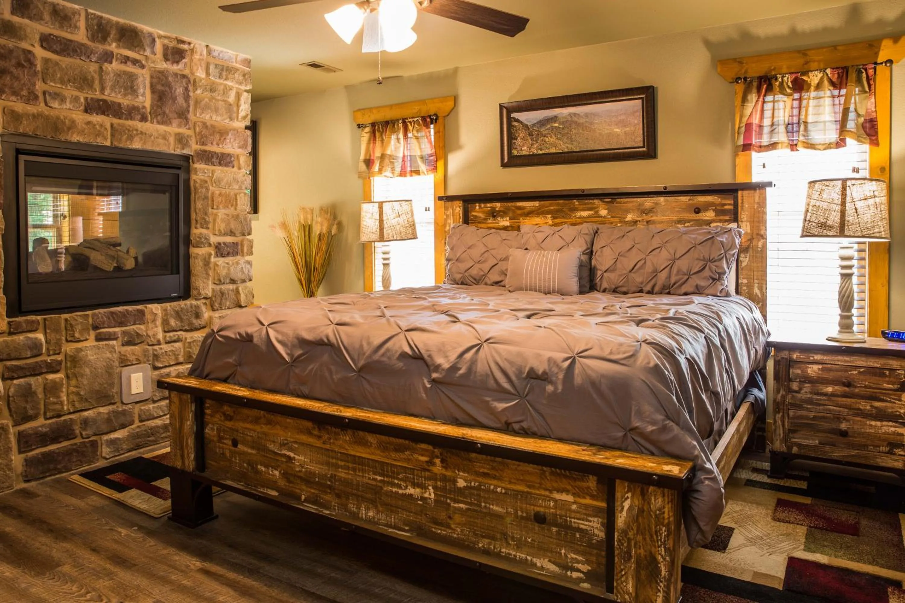 Bed in A Hilltop Hideaway by Eden Crest