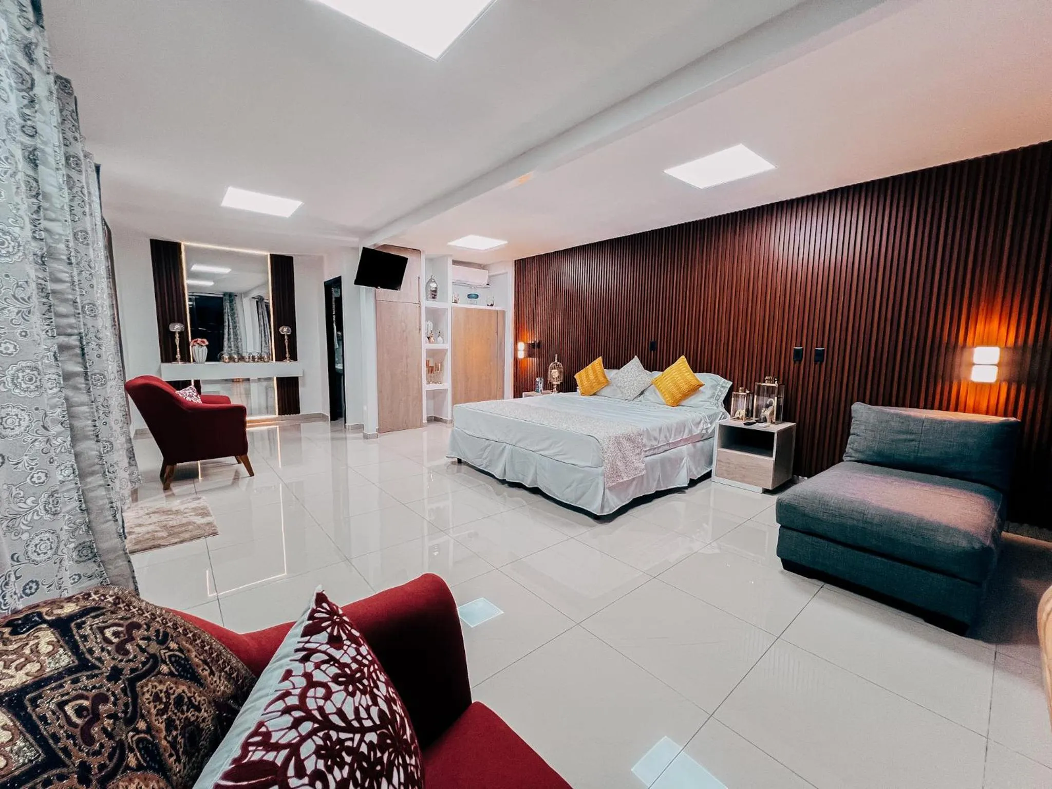 Bed in Hotel San Angelo