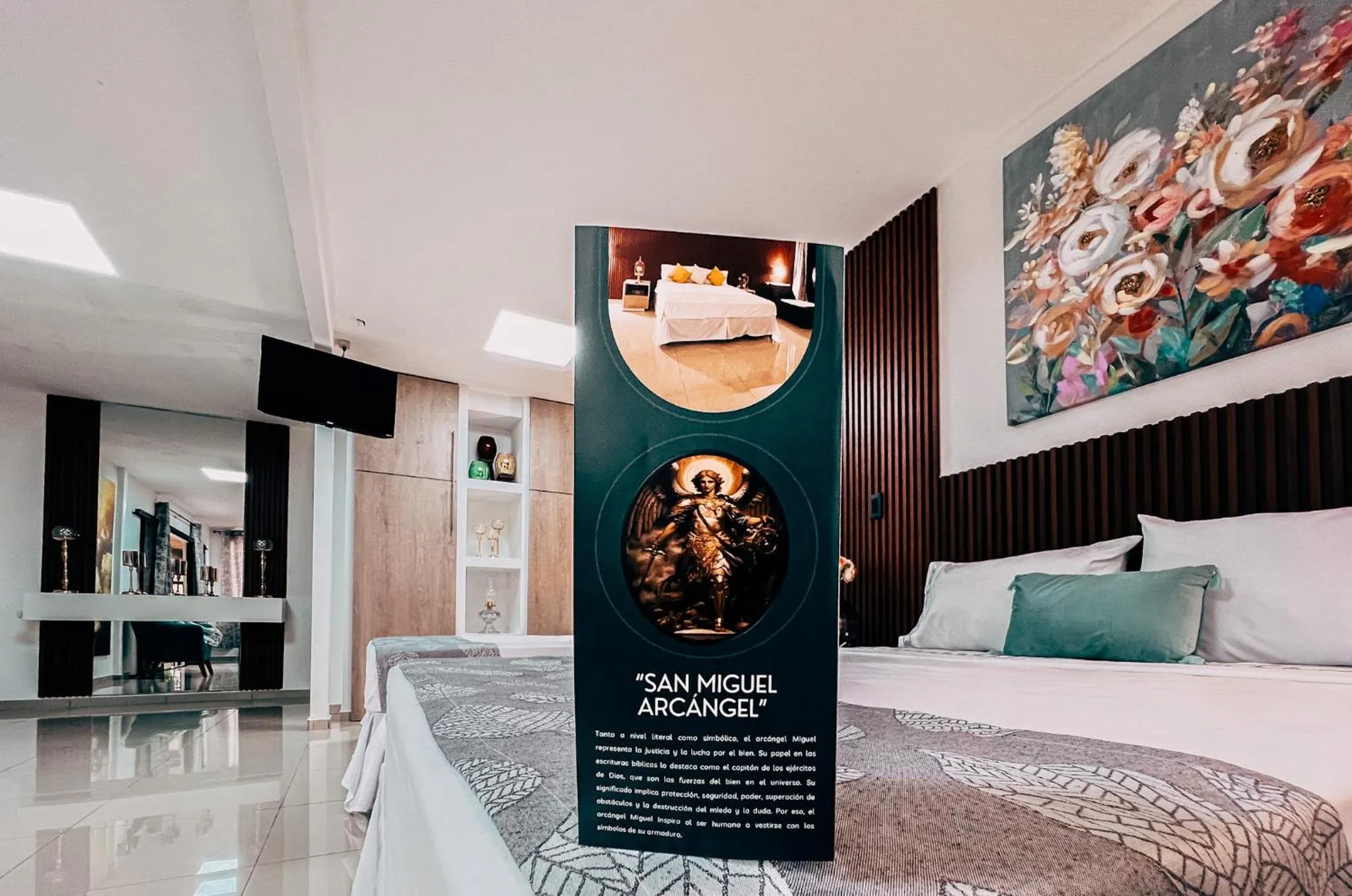 Bed in Hotel San Angelo