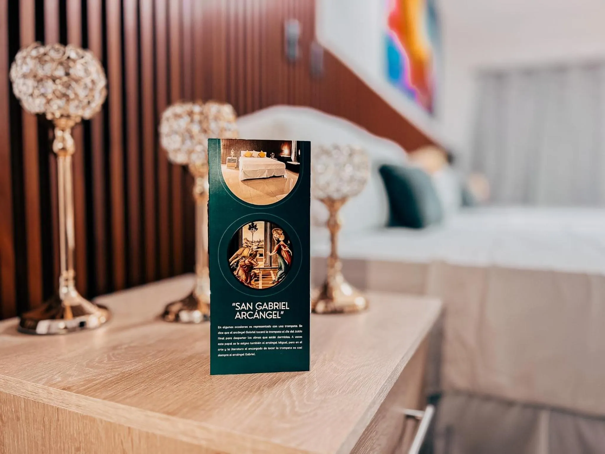 Bed in Hotel San Angelo