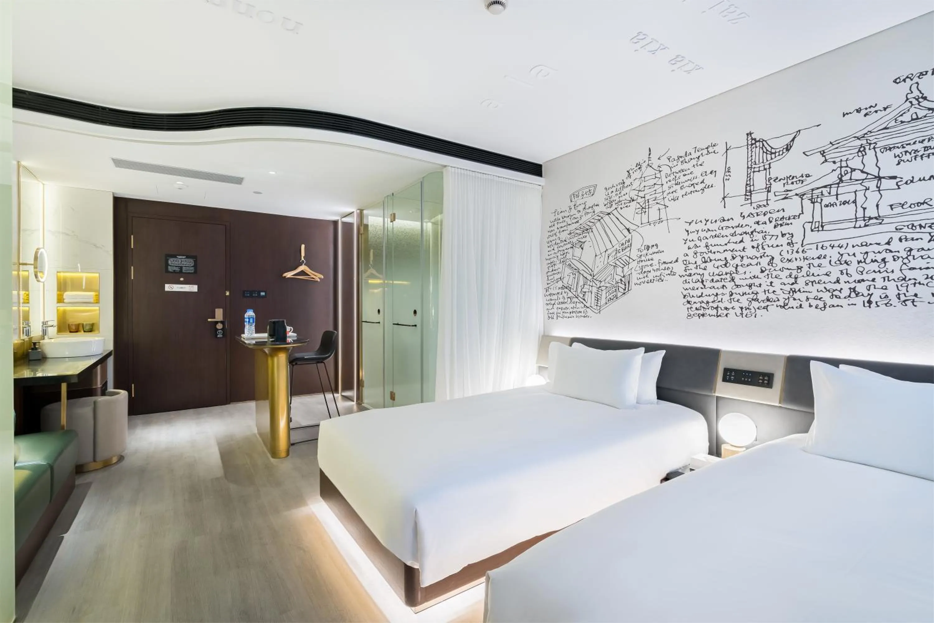 Bed in CitiGO Hotel Wujiaochang Shanghai