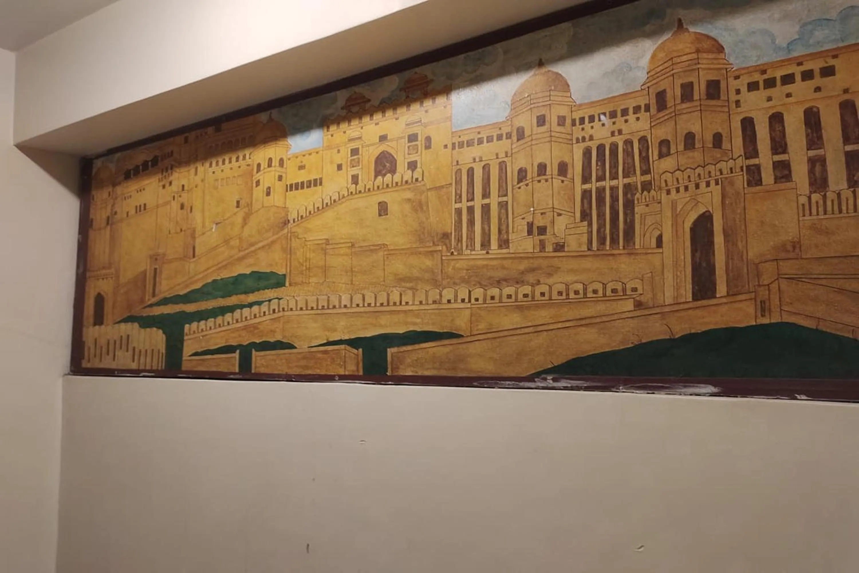 Decorative detail in Hotel Rang Mahal Near Jaipur International Airport