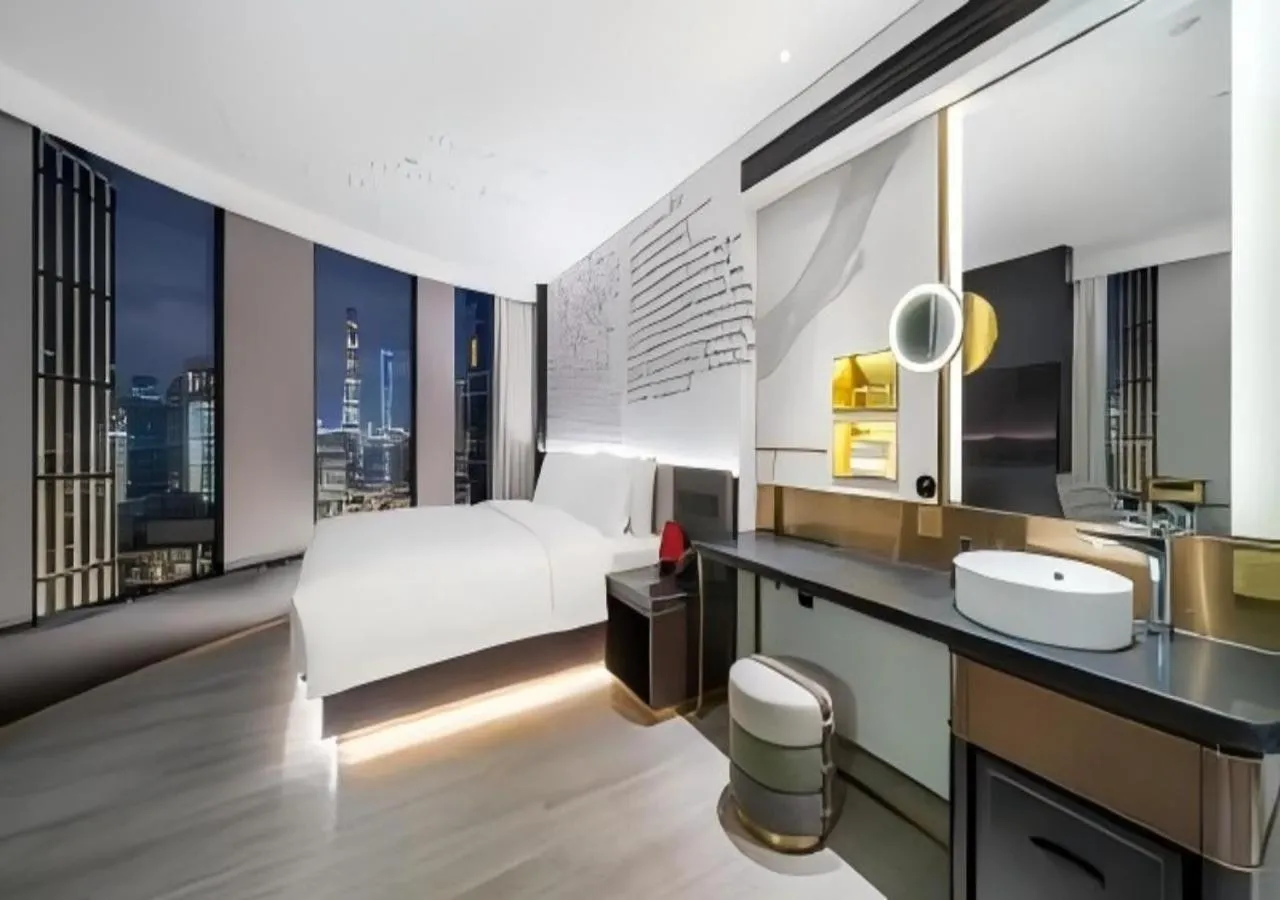 Photo of the whole room in CitiGO Hotel Shanghai On The Bund