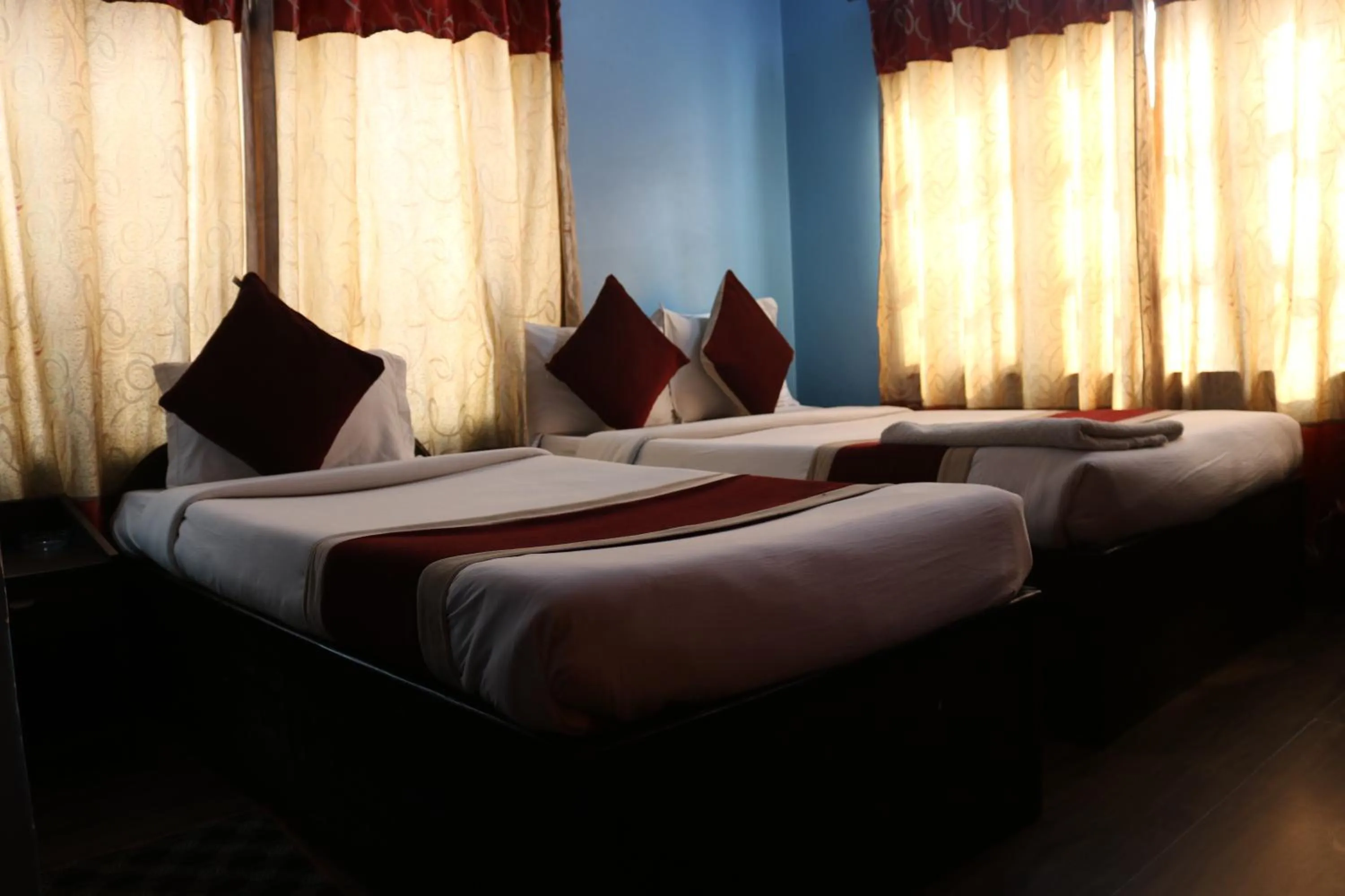 Bed in Hotel Pashupati Plaza