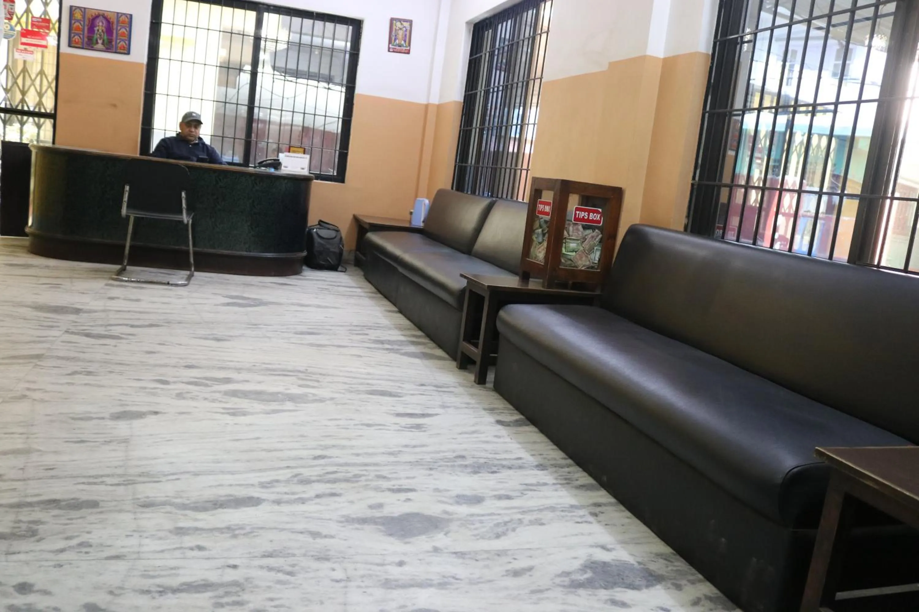 Seating area in Hotel Pashupati Plaza
