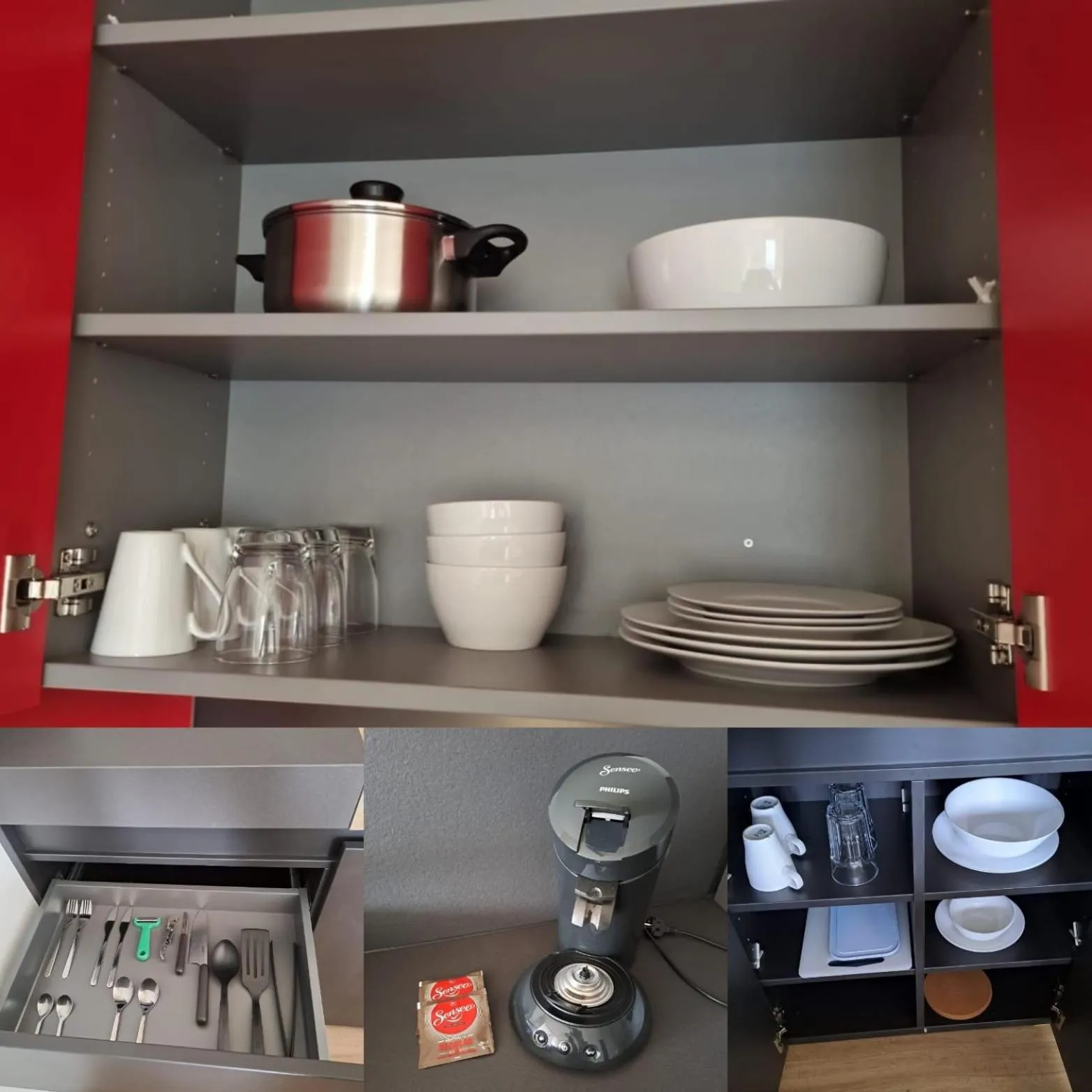 Kitchen or kitchenette in Timber One Boardinghouse Dorfen