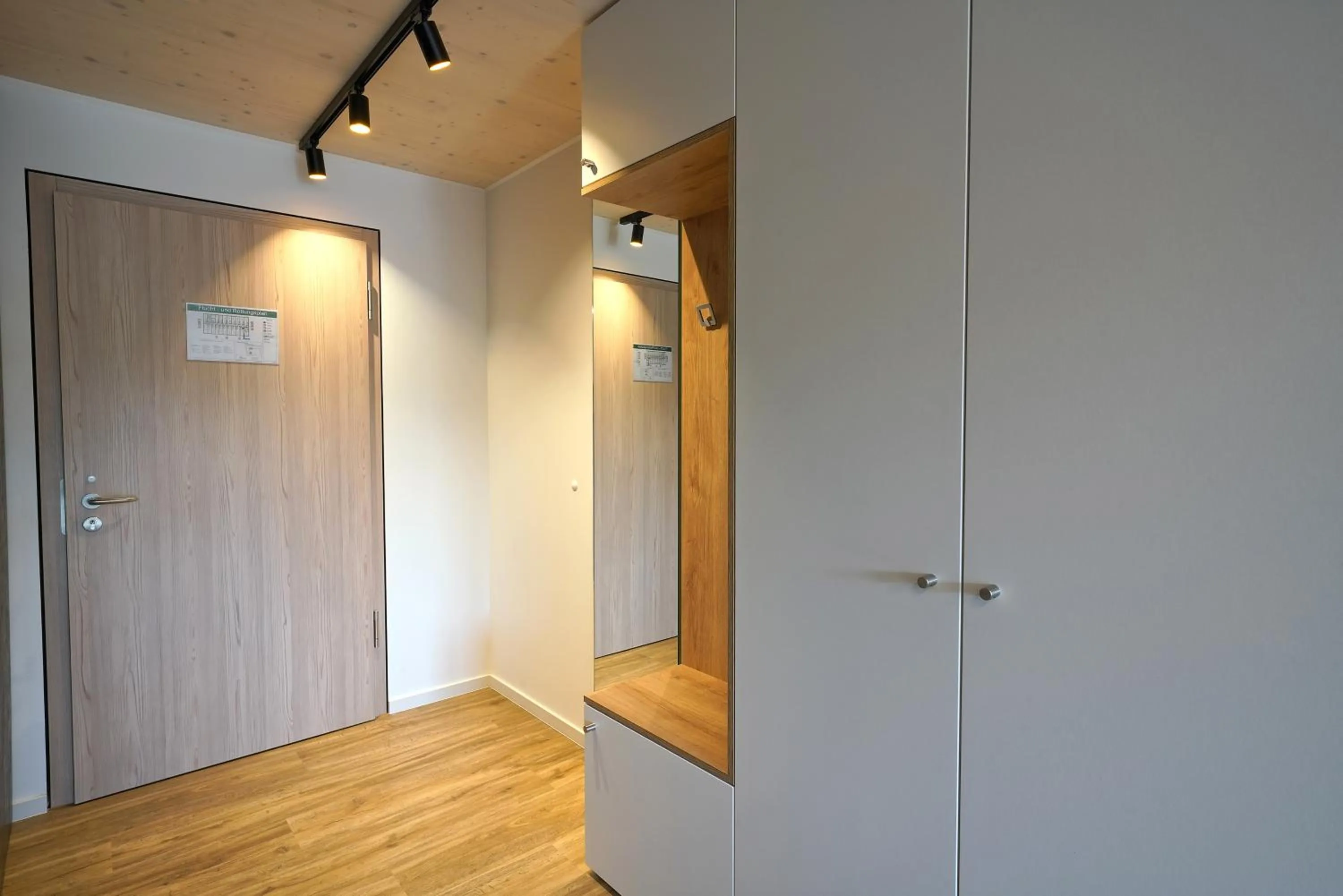 wardrobe in Timber One Boardinghouse Dorfen