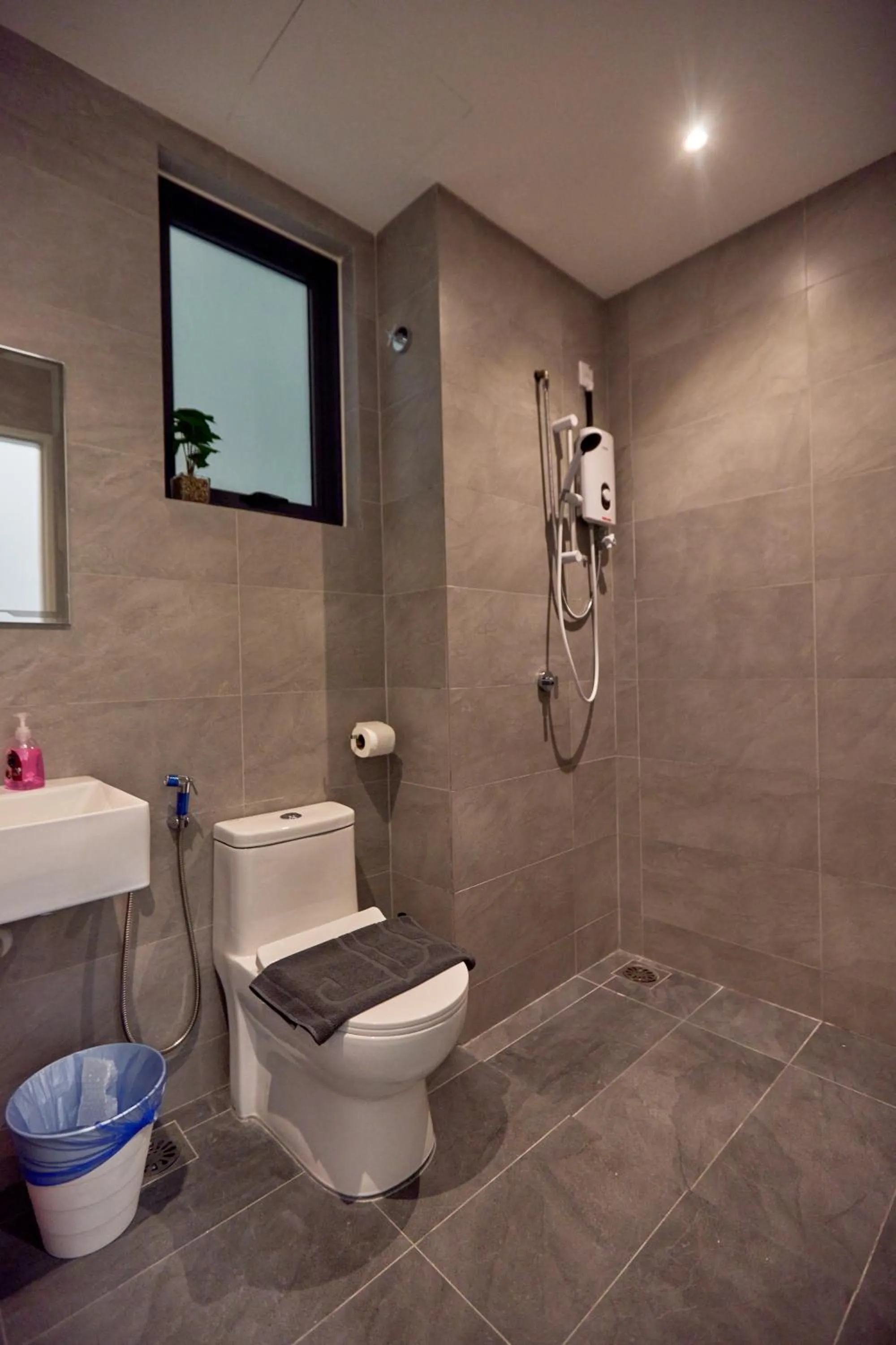 Shower in Sunsuria Forum SOHO & Residence Suites Setia Alam by MOKA