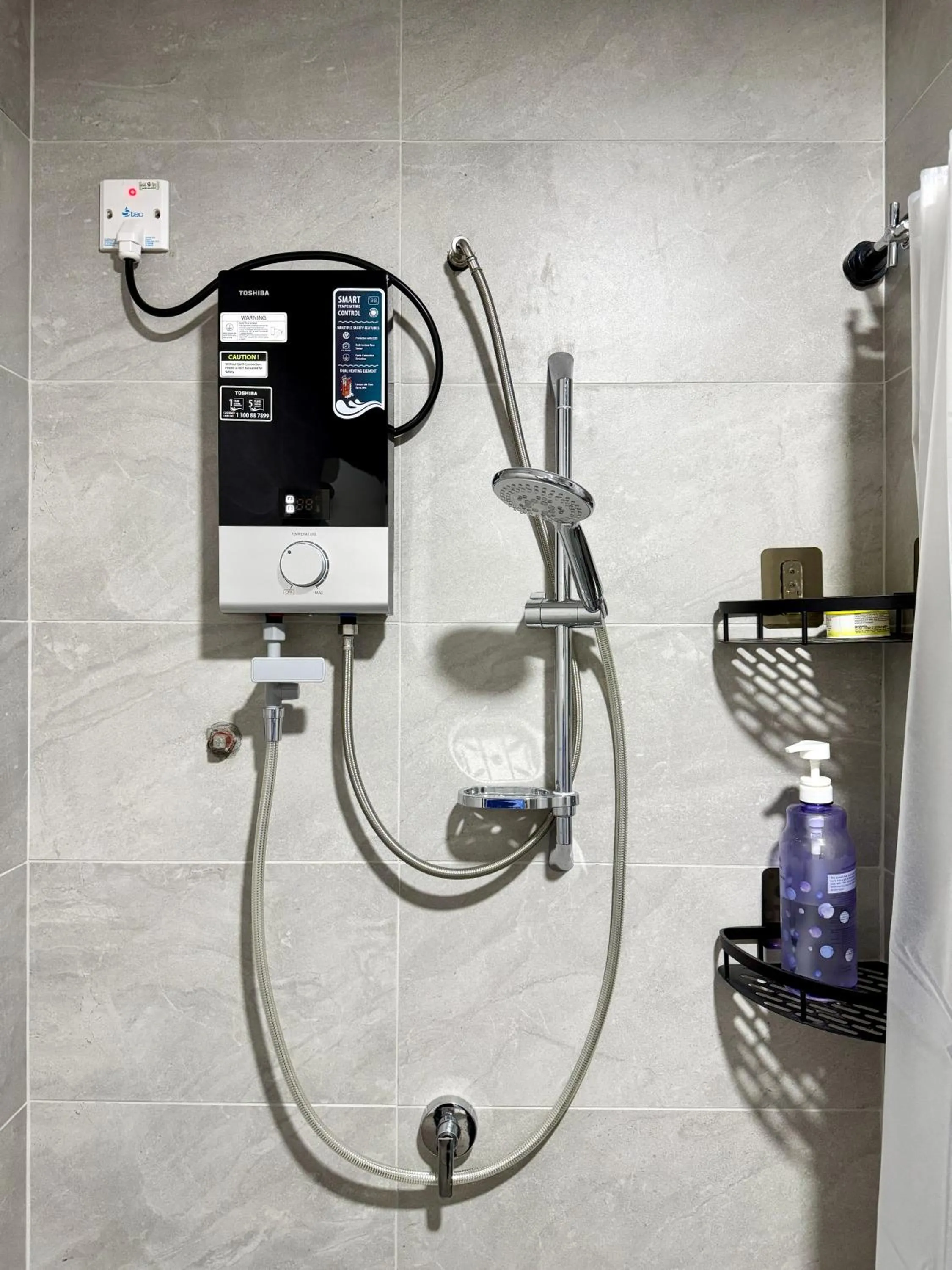 Shower in Sunsuria Forum SOHO & Residence Suites Setia Alam by MOKA