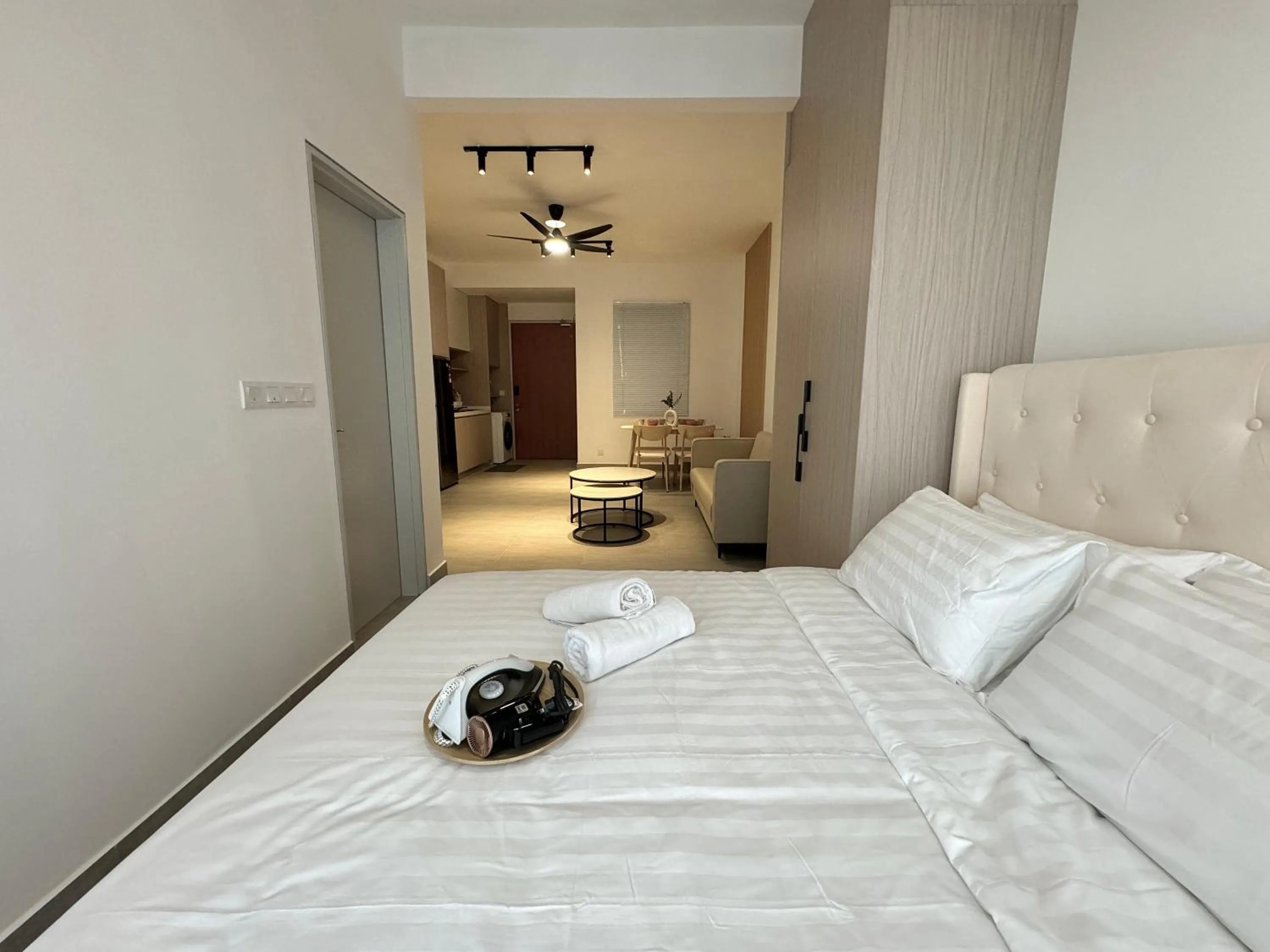 Bed in Sunsuria Forum SOHO & Residence Suites Setia Alam by MOKA