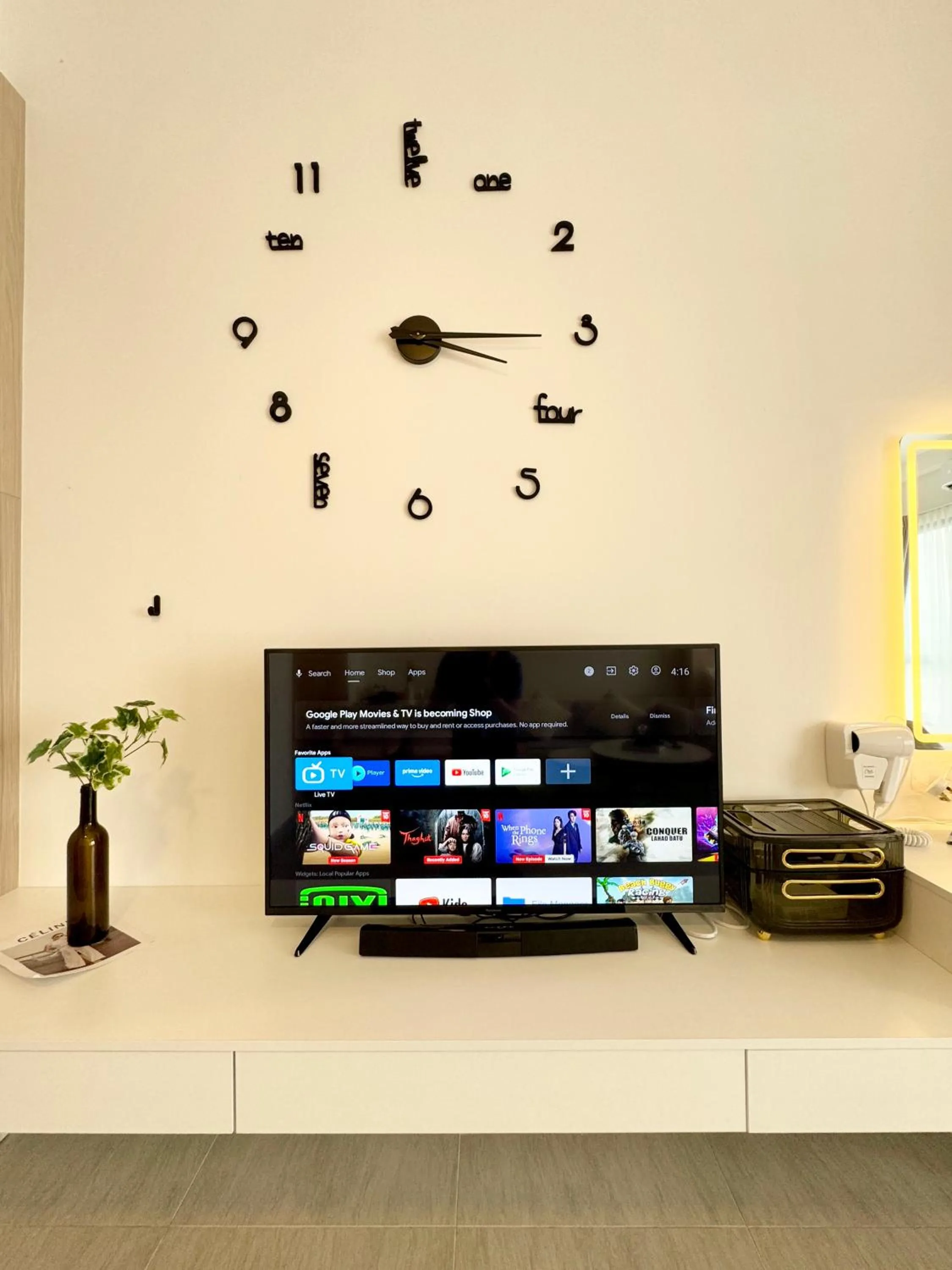 TV and multimedia in Sunsuria Forum SOHO & Residence Suites Setia Alam by MOKA